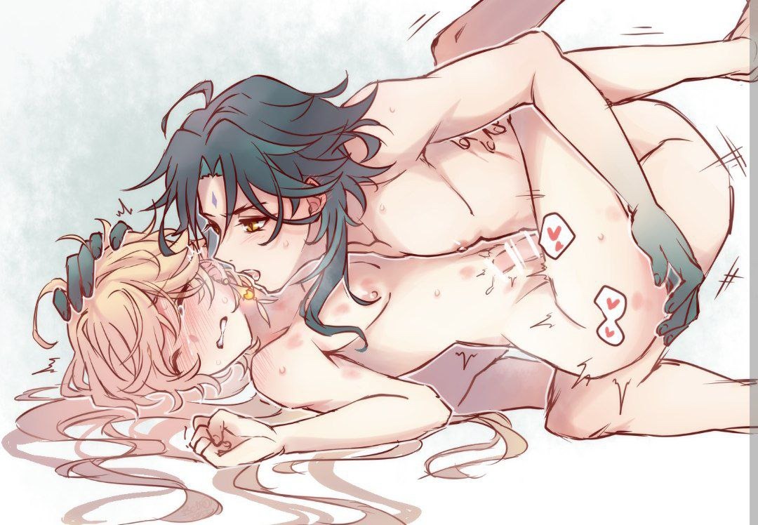 Femboy Yaoi Genshin Impact - Aether x Xiao Hardcore