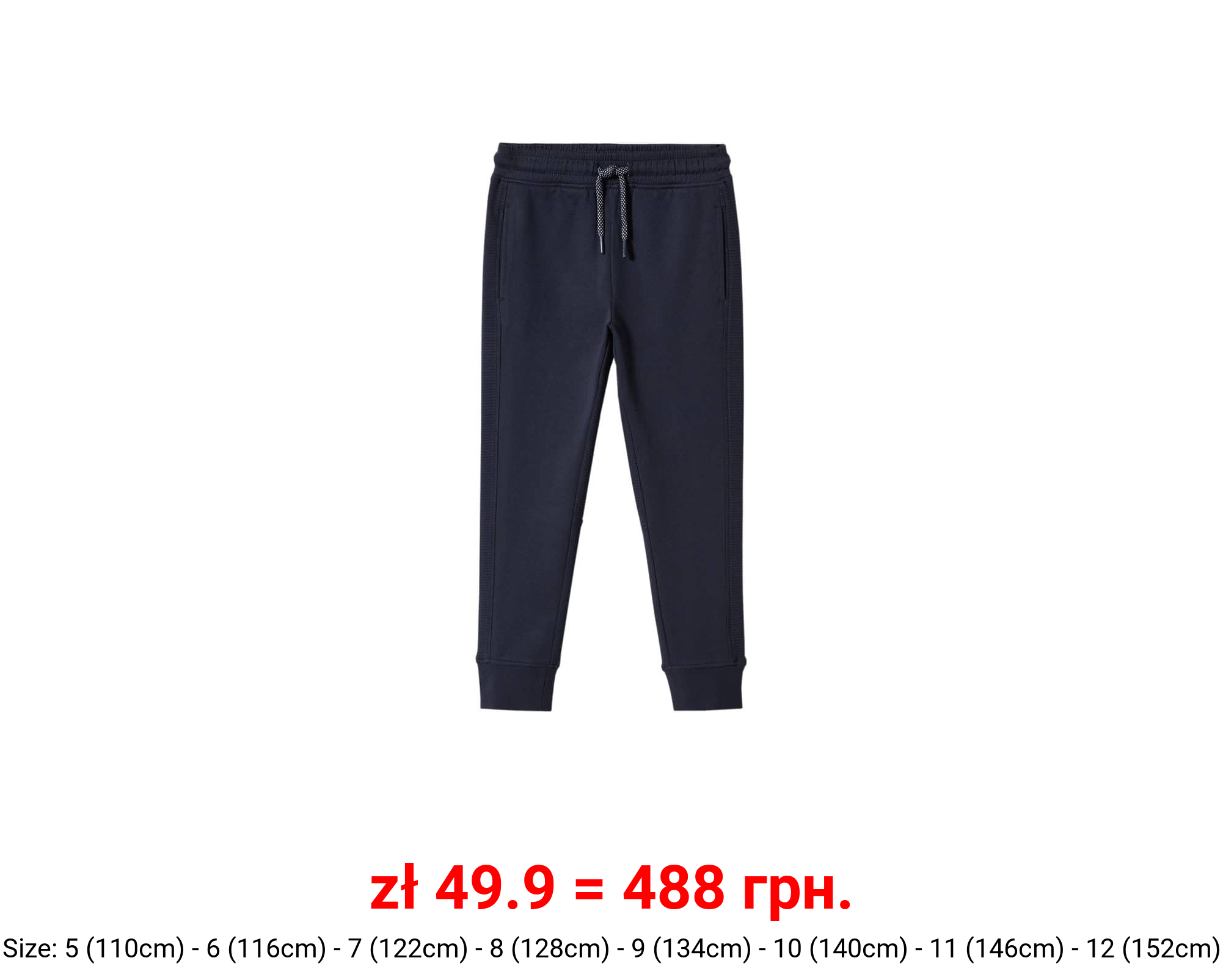 Pantalón jogger textura