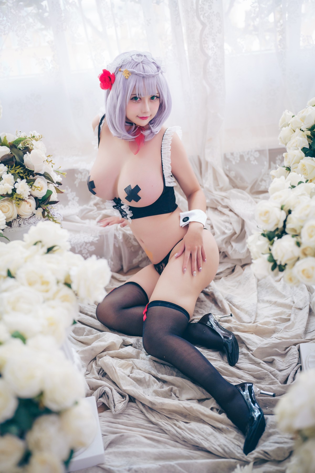 Cosplay 沖田凜花Rinka Noelle Lingerie 15