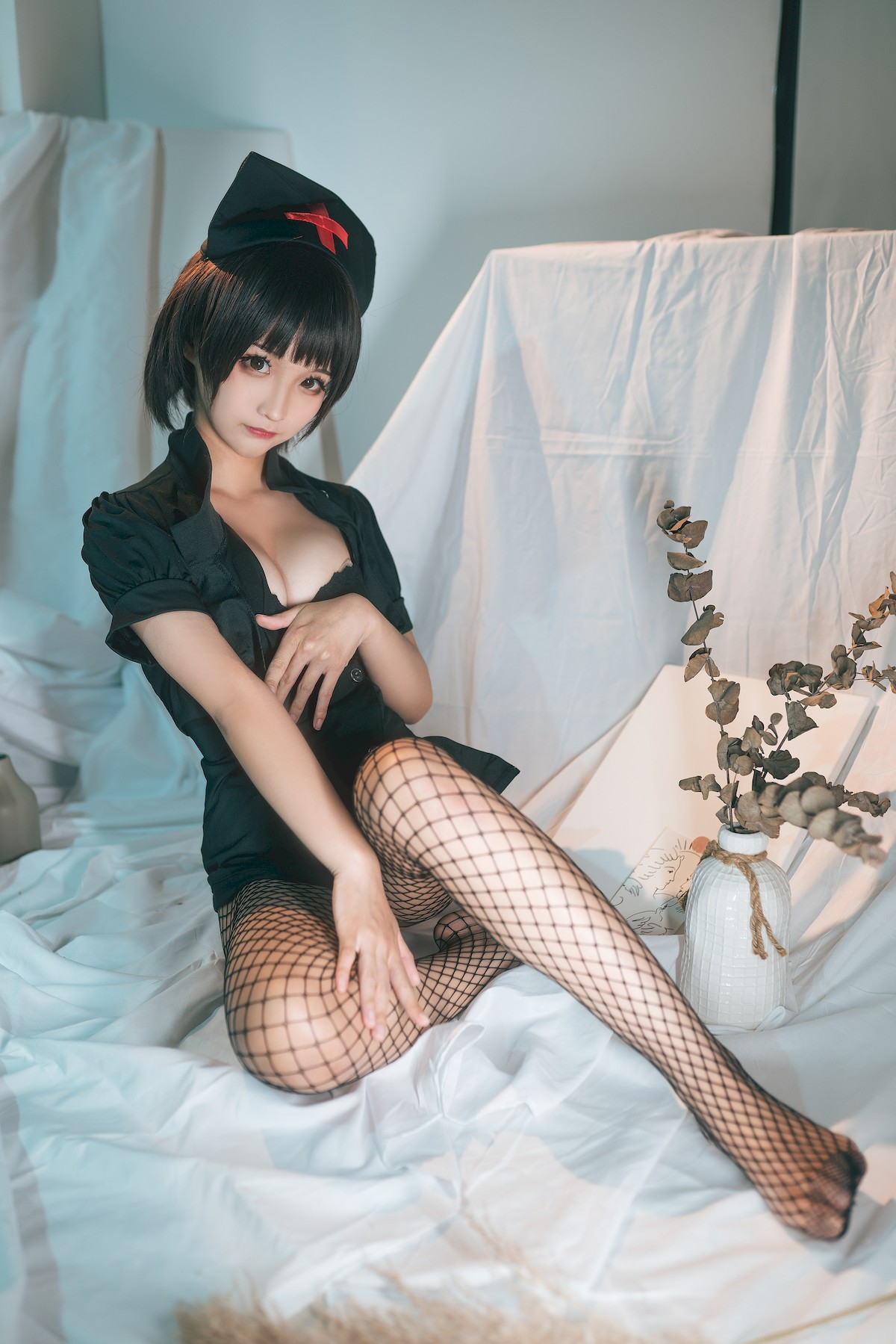 Cosplay 蠢沫沫 Chunmomo 护士 Dark Nurse 33