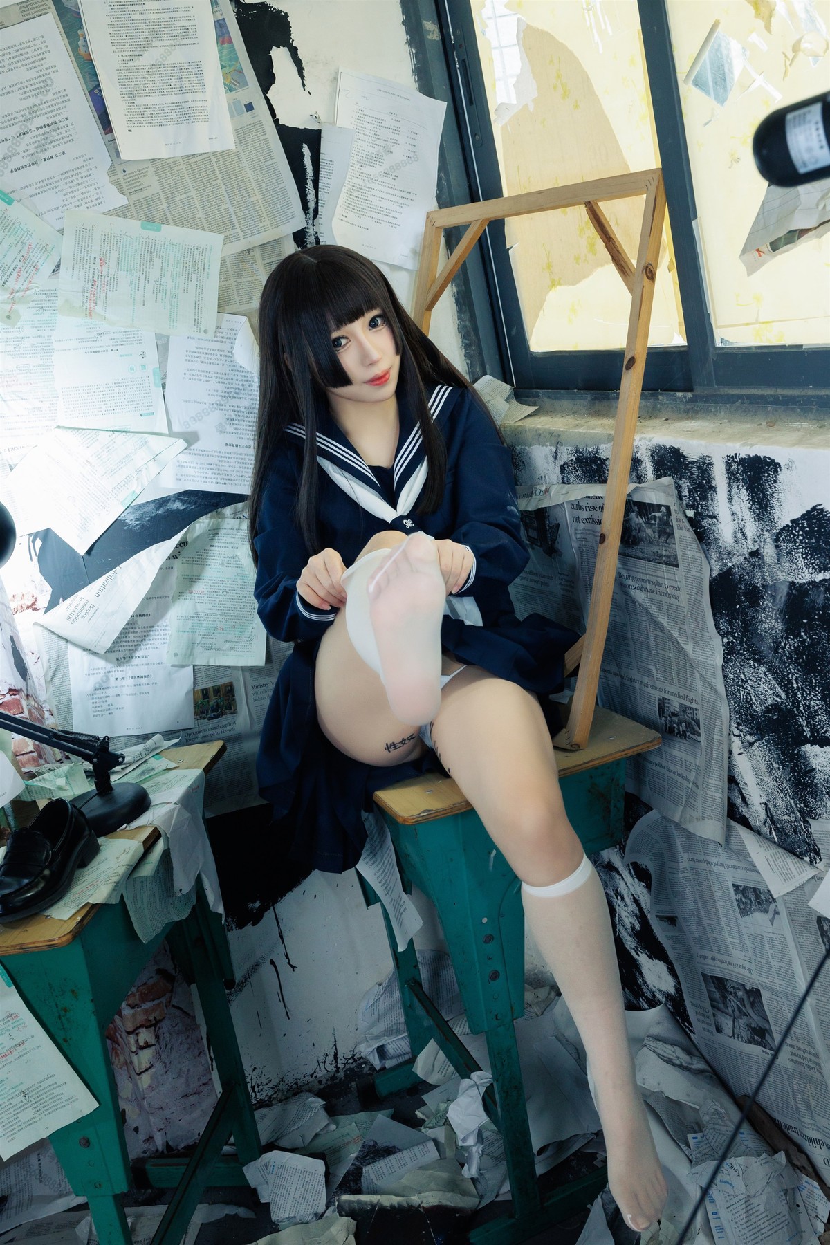 Cosplay 胡桃猫Kurumineko 反差学妹 Set.01 20