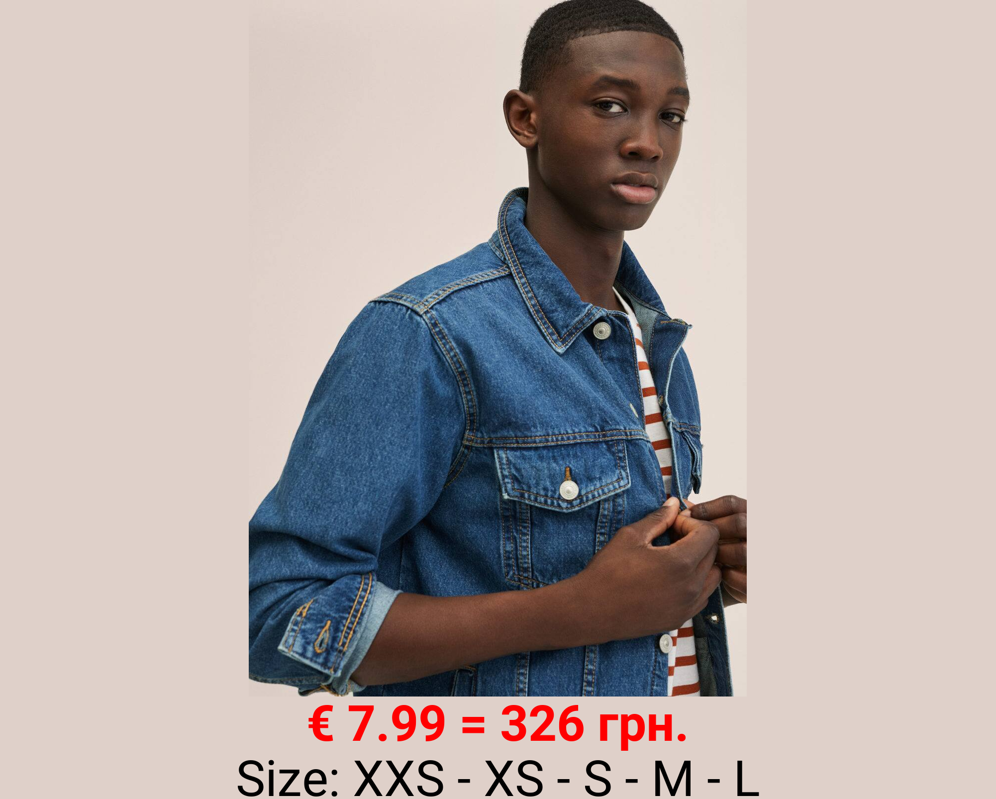 Chaqueta vaquera bolsillos