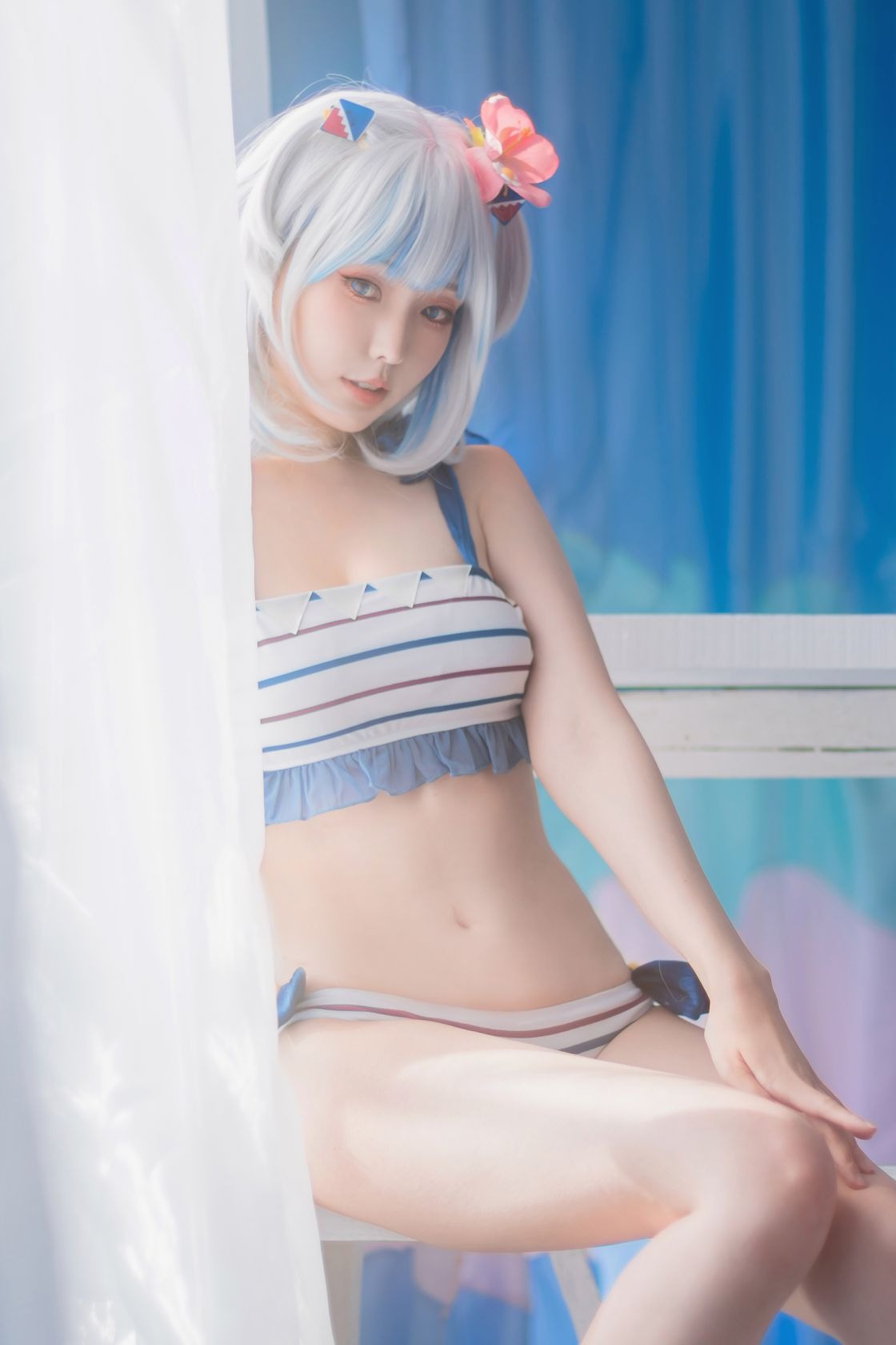 A- Gawr Gura Swimsuit 3