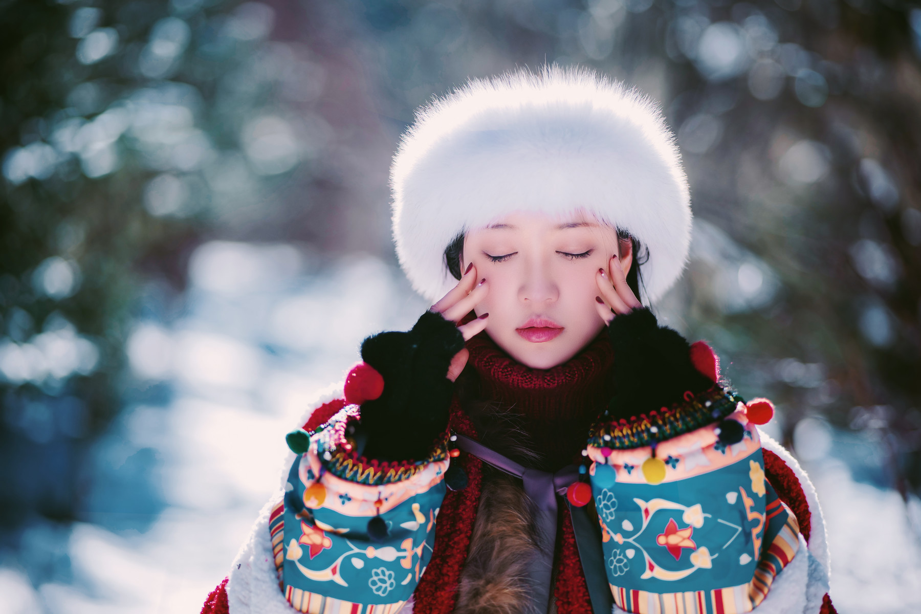 Cosplay 年年Nnian 吉祥雪兆丰年 1