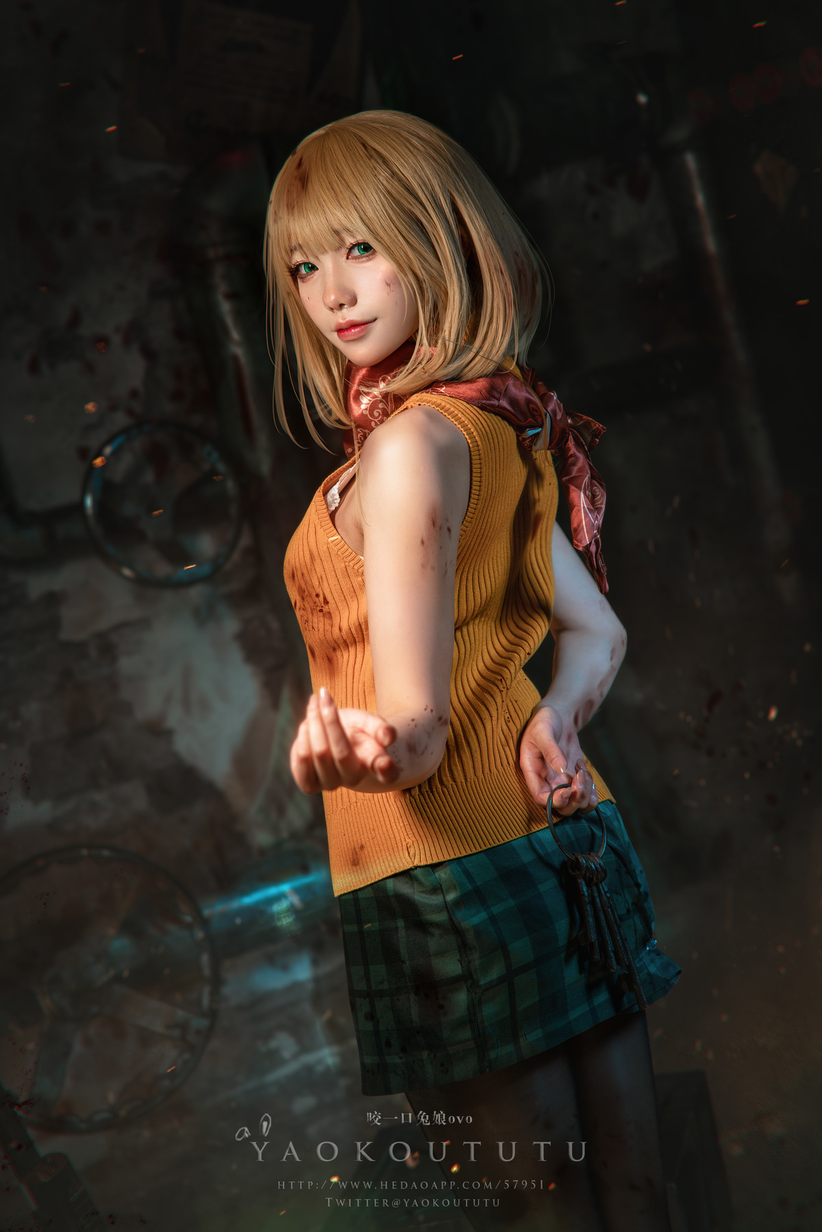 Cosplay 黏黏团子兔 生化危机4重置版 阿什莉 27