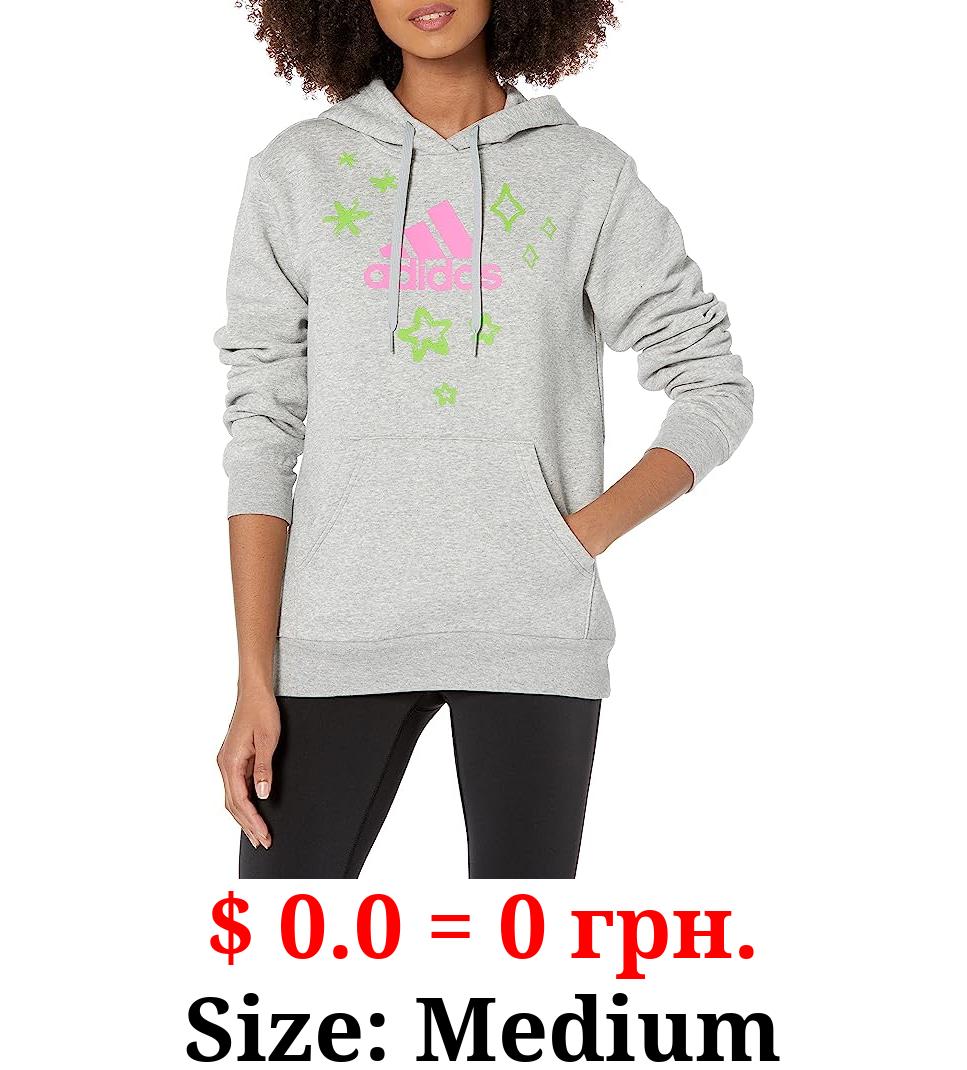 adidas Women's Girls on The Run Graphic Hoodie