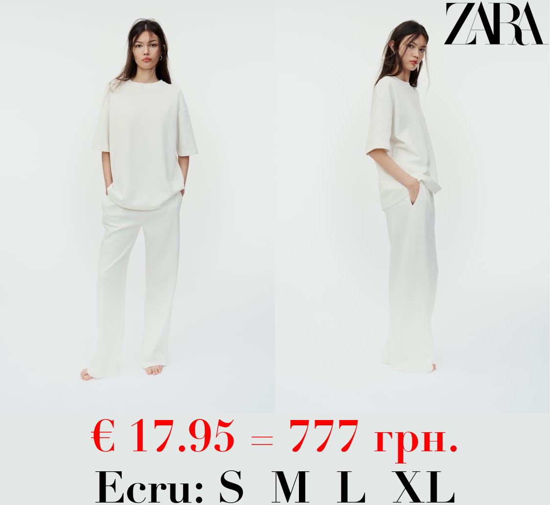 WASHED INTERLOCK T-SHIRT