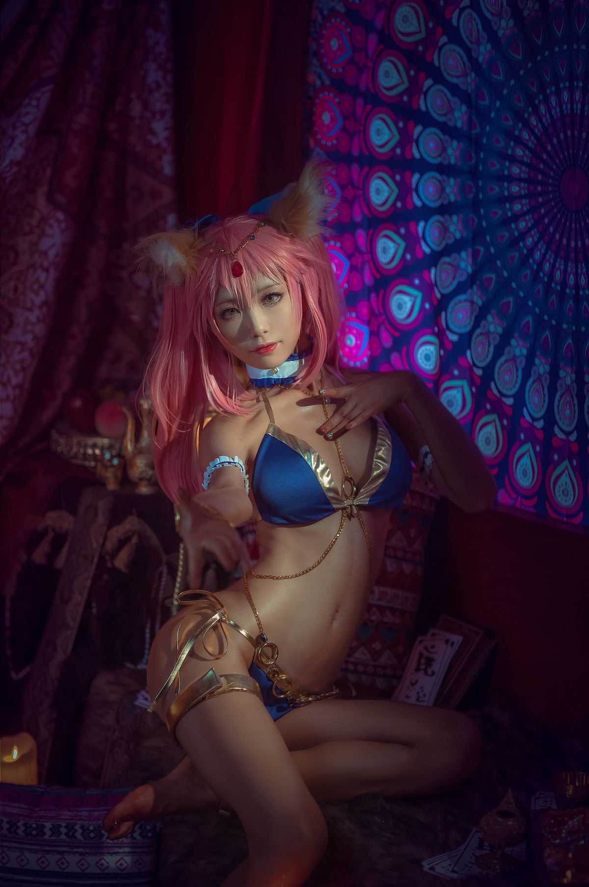 Cosplay 水淼Aqua 玉藻前舞者 11
