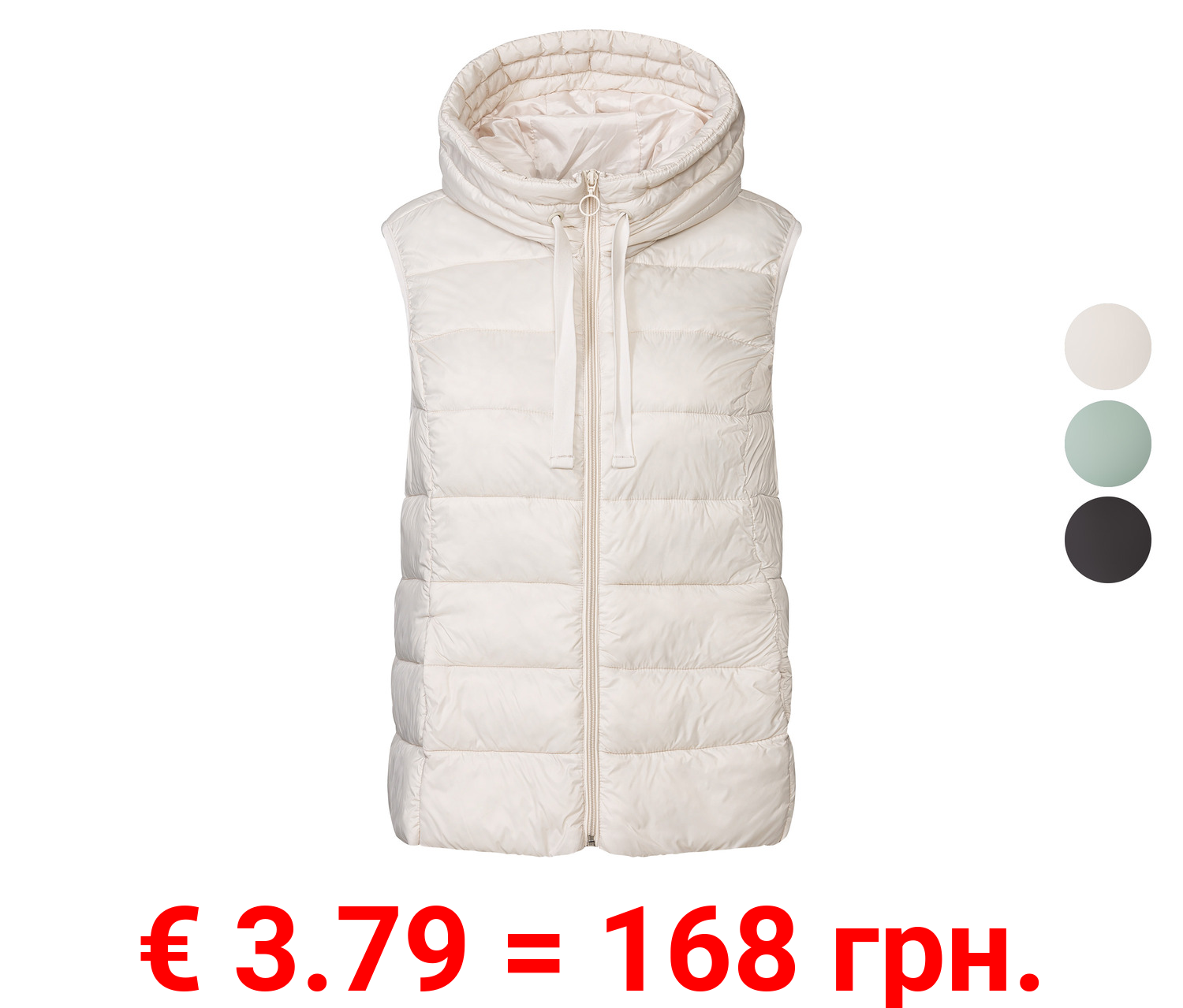 esmara® Damen Lightweight-Weste, windabweisend