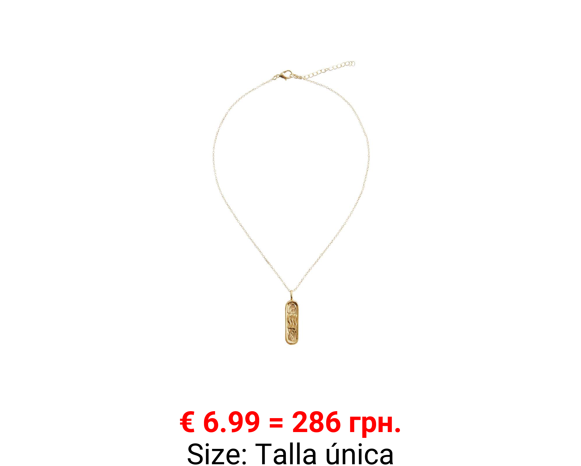 Collar colgante sello