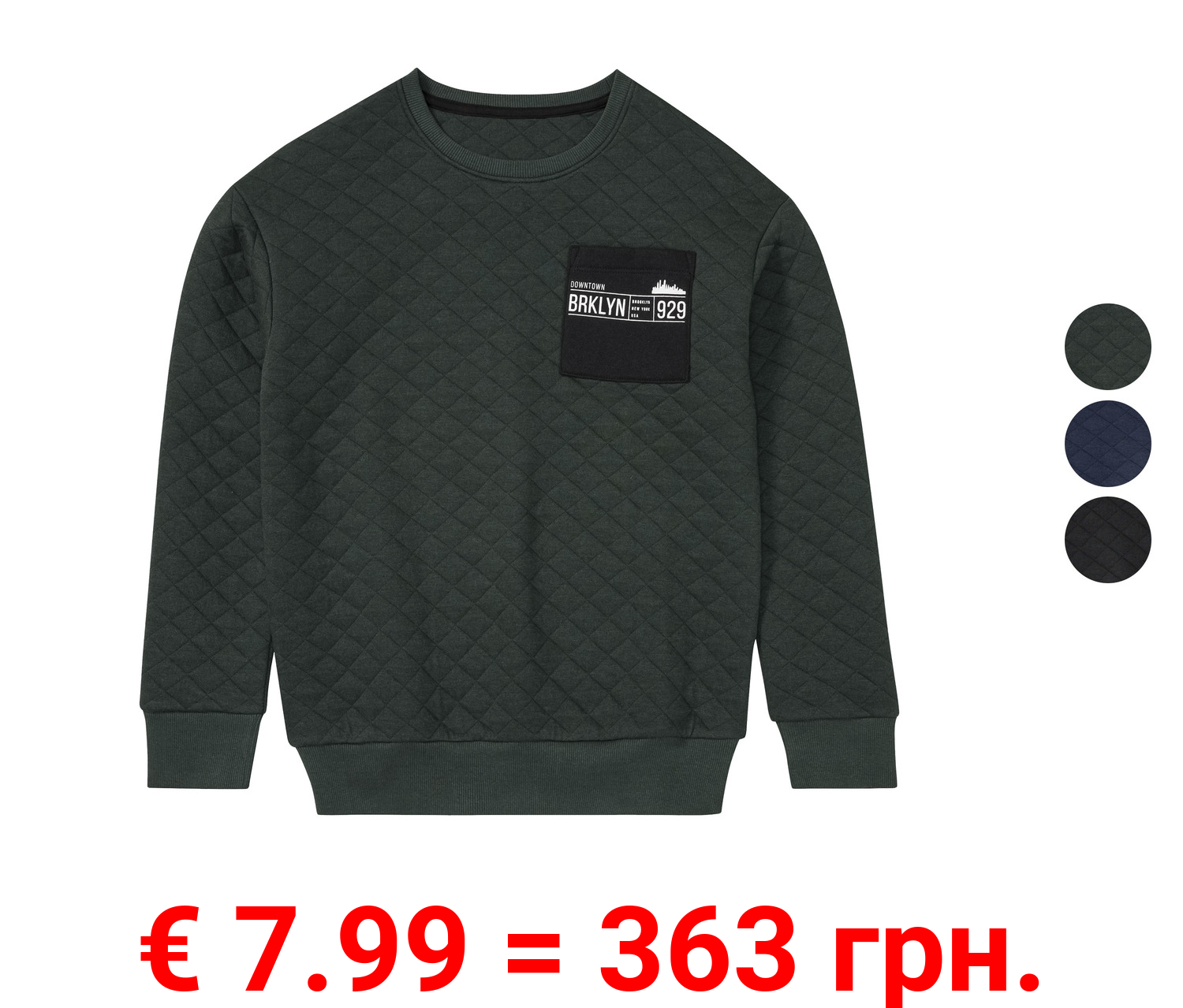 pepperts!® Kinder Jungen Sweatpullover mit Baumwolle