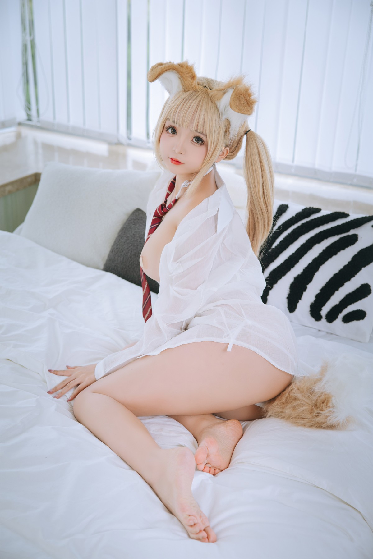 Cosplay 日奈娇 衬衫小狗 Set.01 15