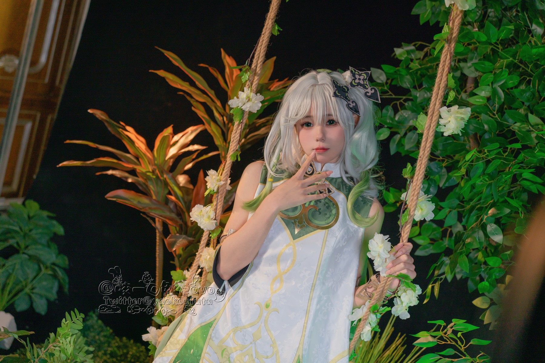 Cosplay 黏黏团子兔 万年萝莉纳西妲 4