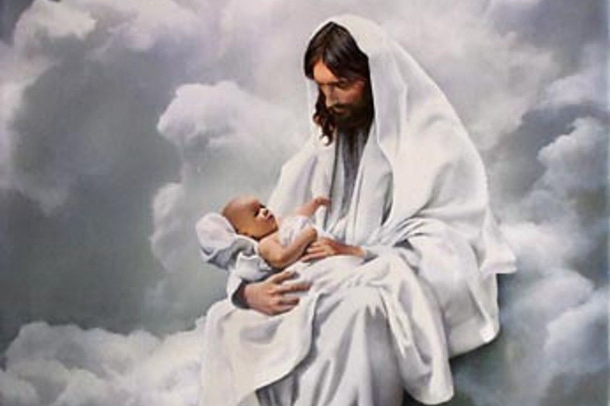 Разговор с богом о маме. Иисус и дети. Разговор ребенка с Богом. Разговор Бога с младенцем. Разговор ребенка с Богом о маме.