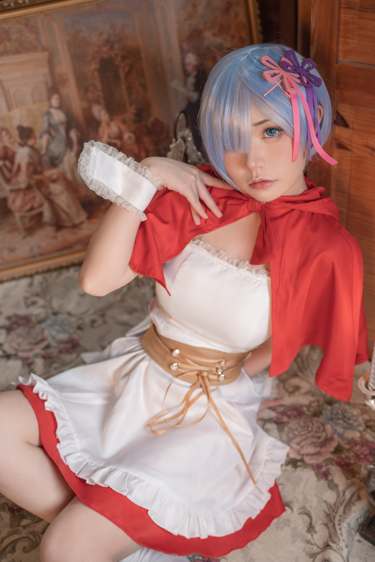 爆机少女喵小吉 Cosplay 雷姆 9