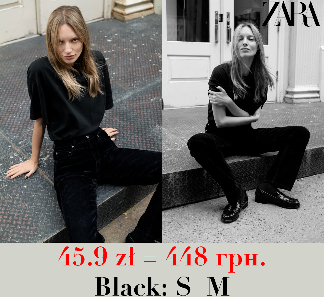 COTTON CLEAN EFFECT T-SHIRT