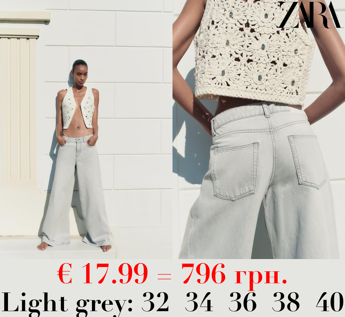 Z1975 MID-RISE PALAZZO JEANS