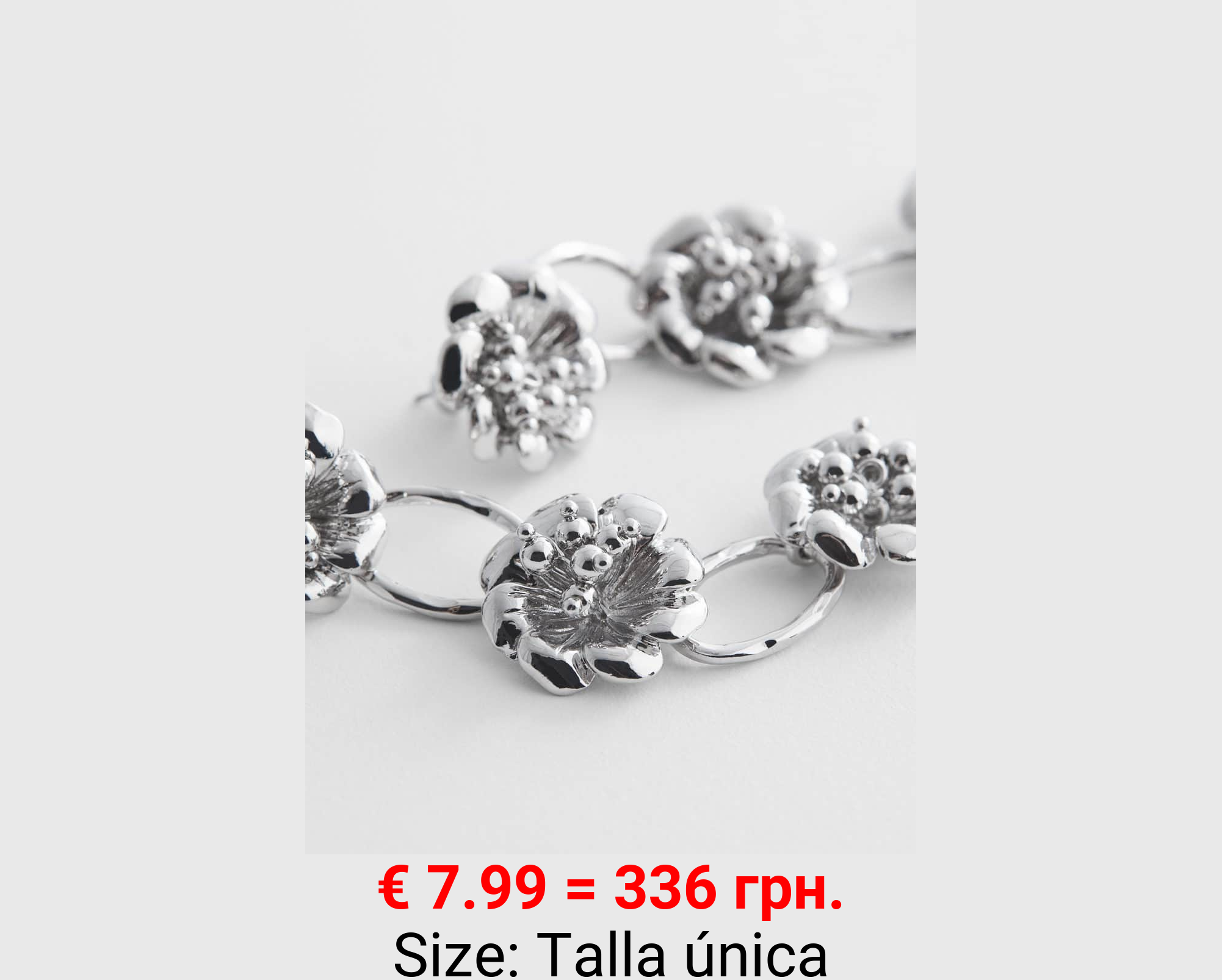 Pendientes colgantes flores