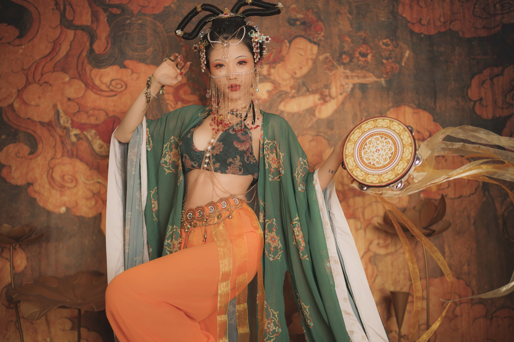 Cosplay 钛合金TiTi 画中仙 2