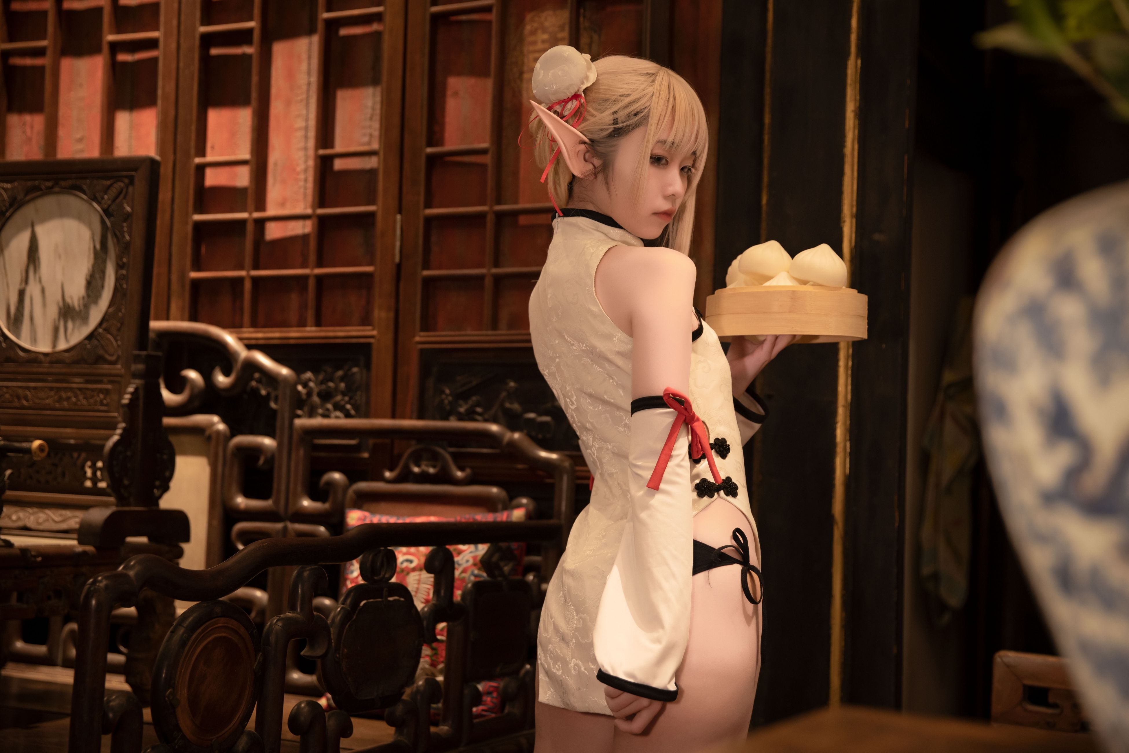 G44不会受伤 水兰儿白旗袍 [25P-300MB] 14