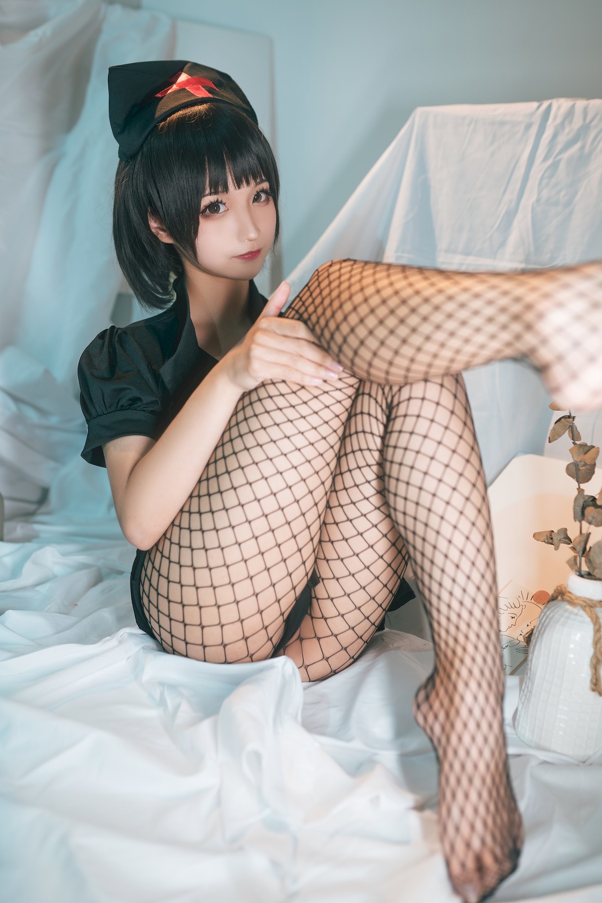 Cosplay 蠢沫沫 Chunmomo 护士 Dark Nurse 35