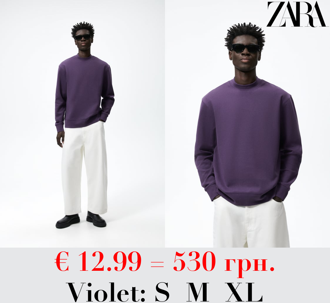 HIGH NECK SWEATSHIRT