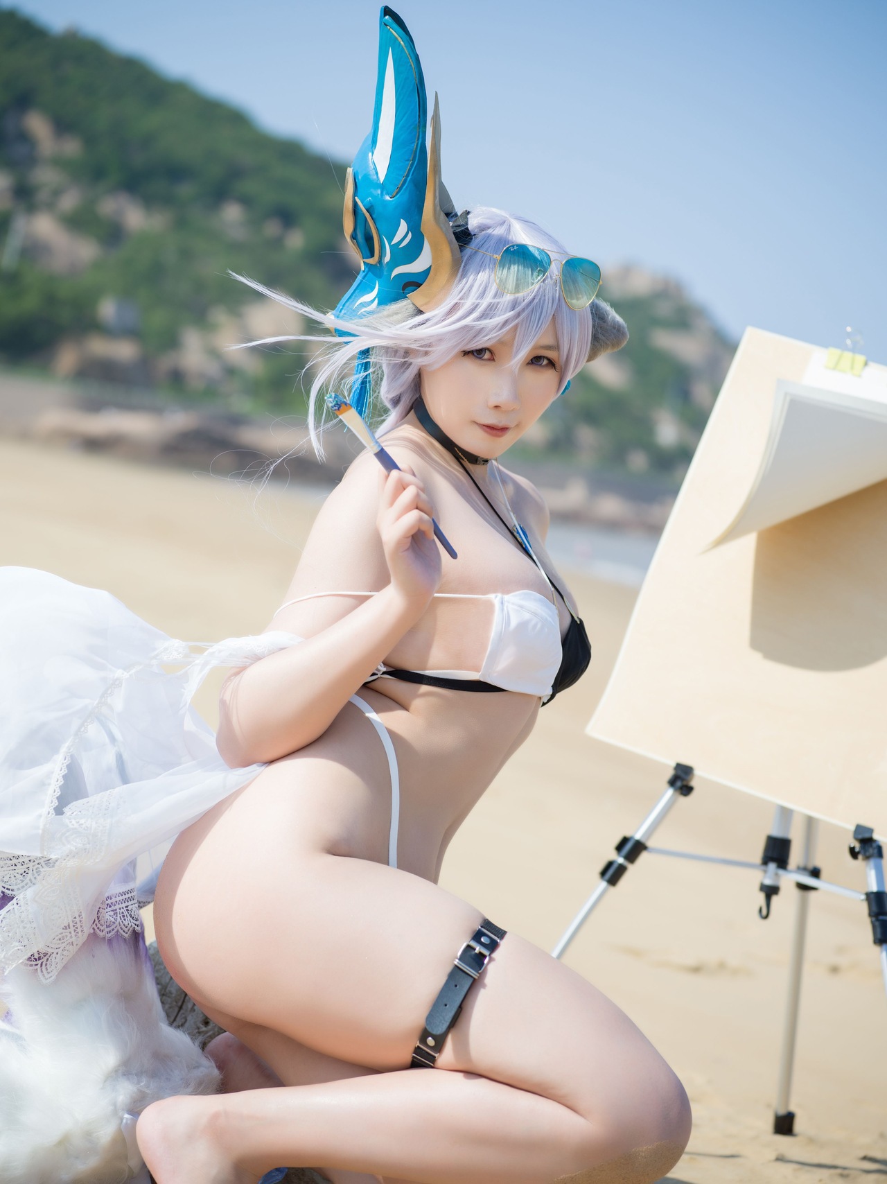[麻花麻花酱] Tosa 䲠 土佐 Swimsuit 21