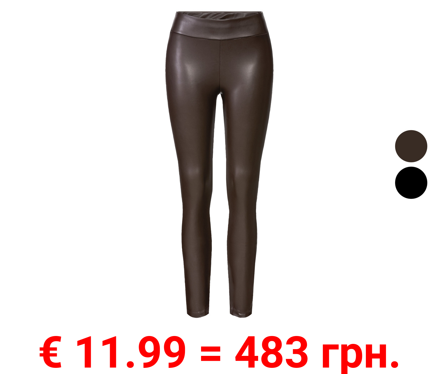 esmara® Damen Leggings in Lederoptik