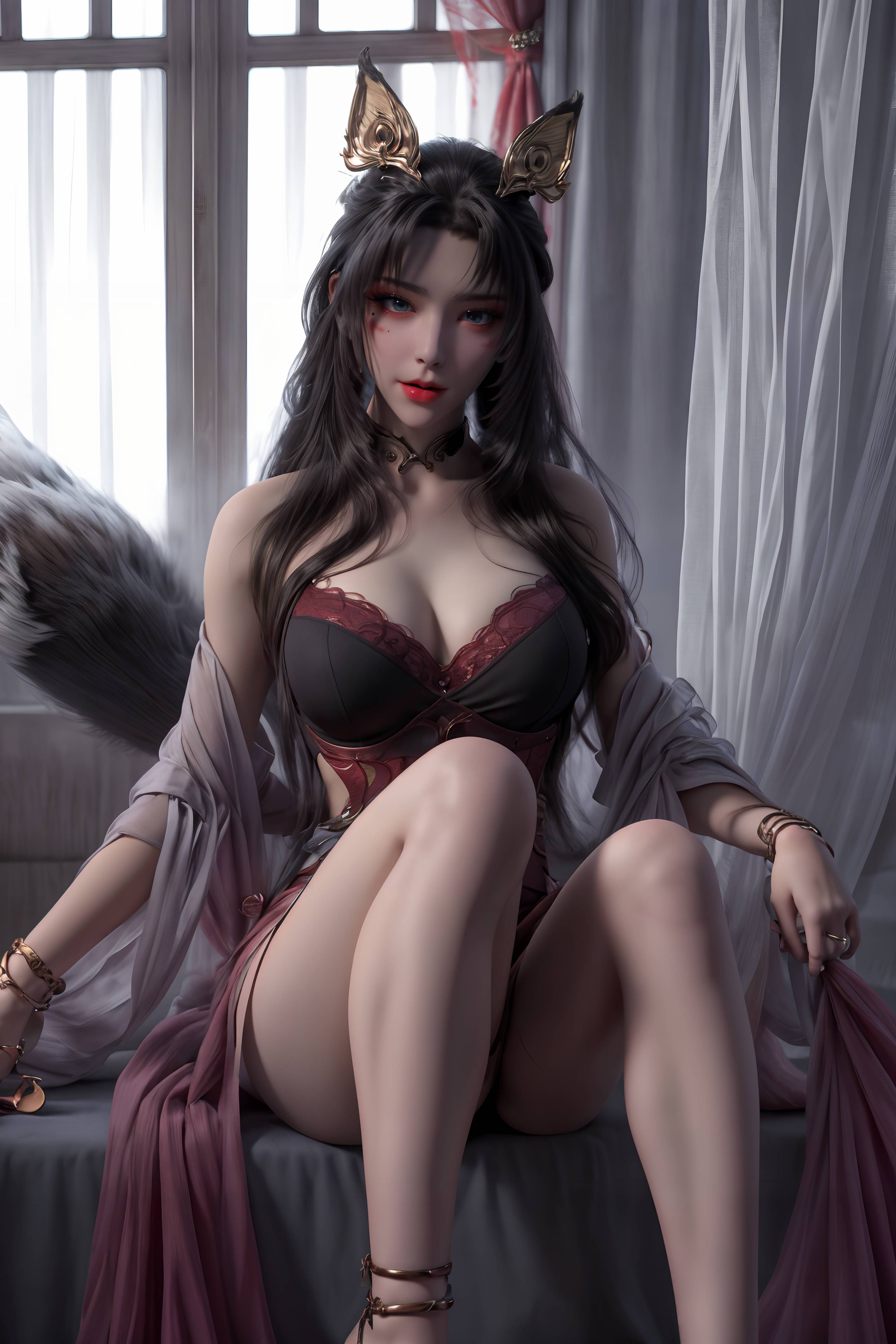 图片[30]-完美世界-天狐仙子 逼真狐尾-六色网