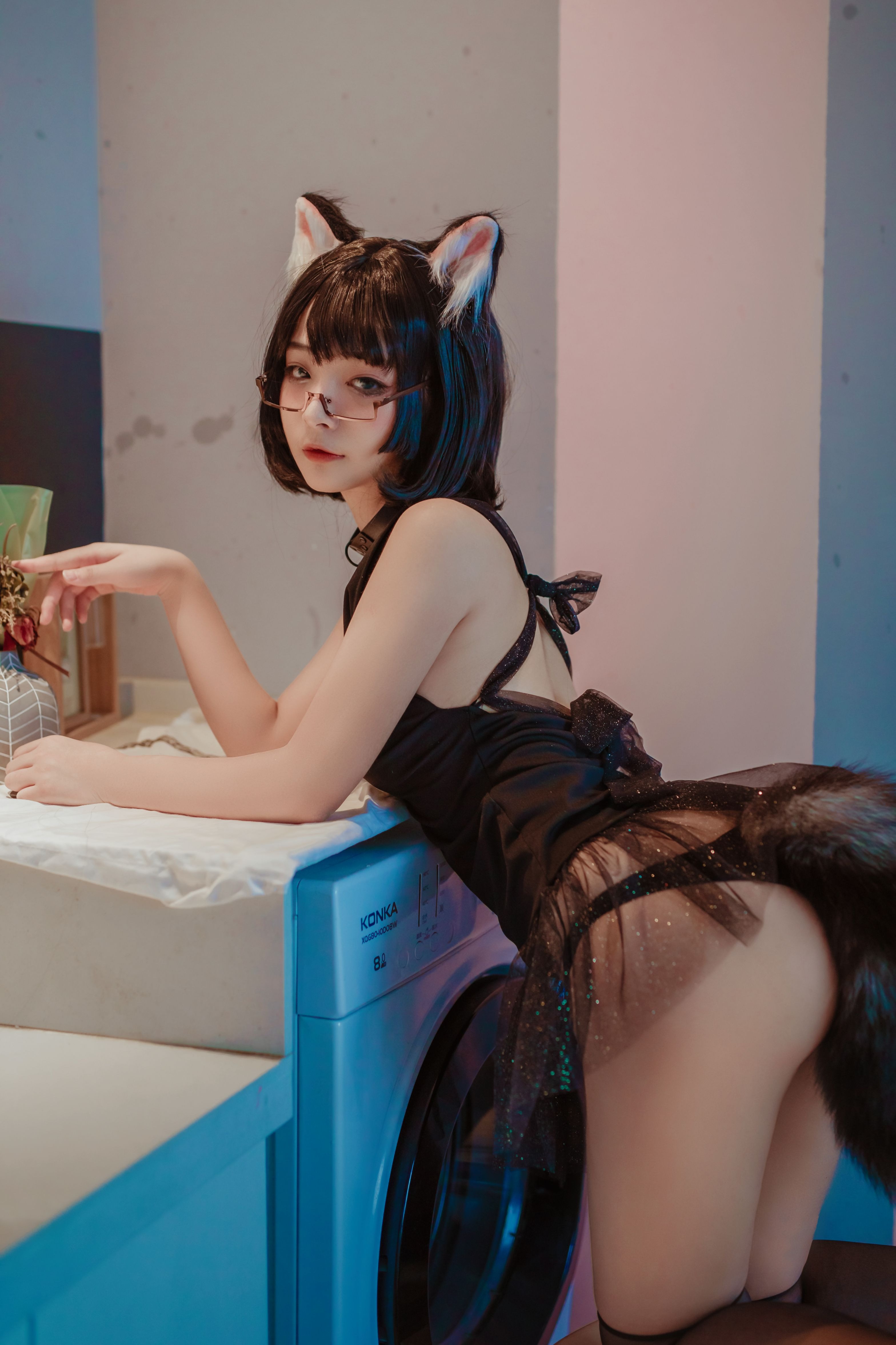NO.001 猫猫头黑裙子 [10P-110MB] 8