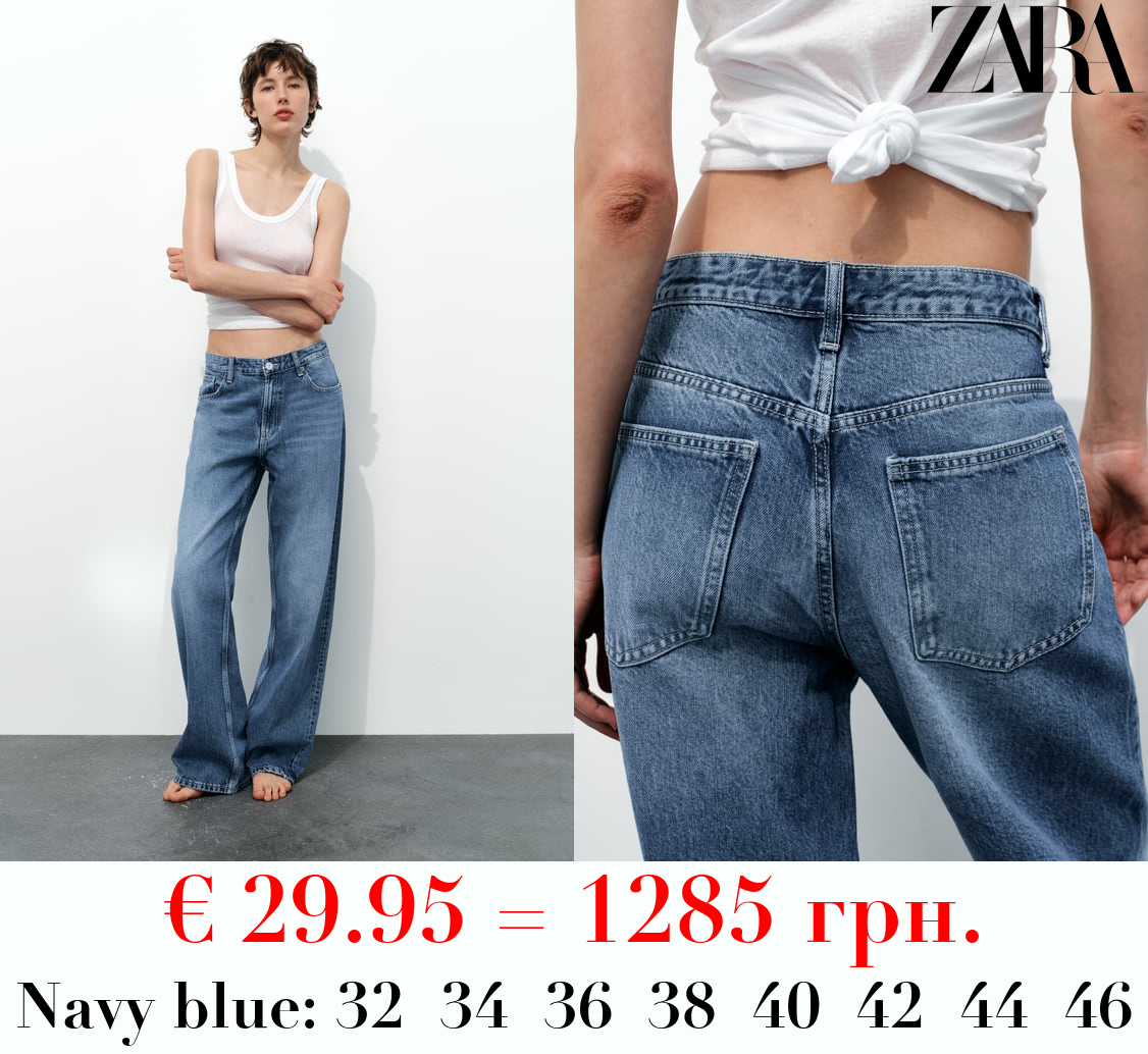 TRF RELAXED FIT MID-RISE JEANS