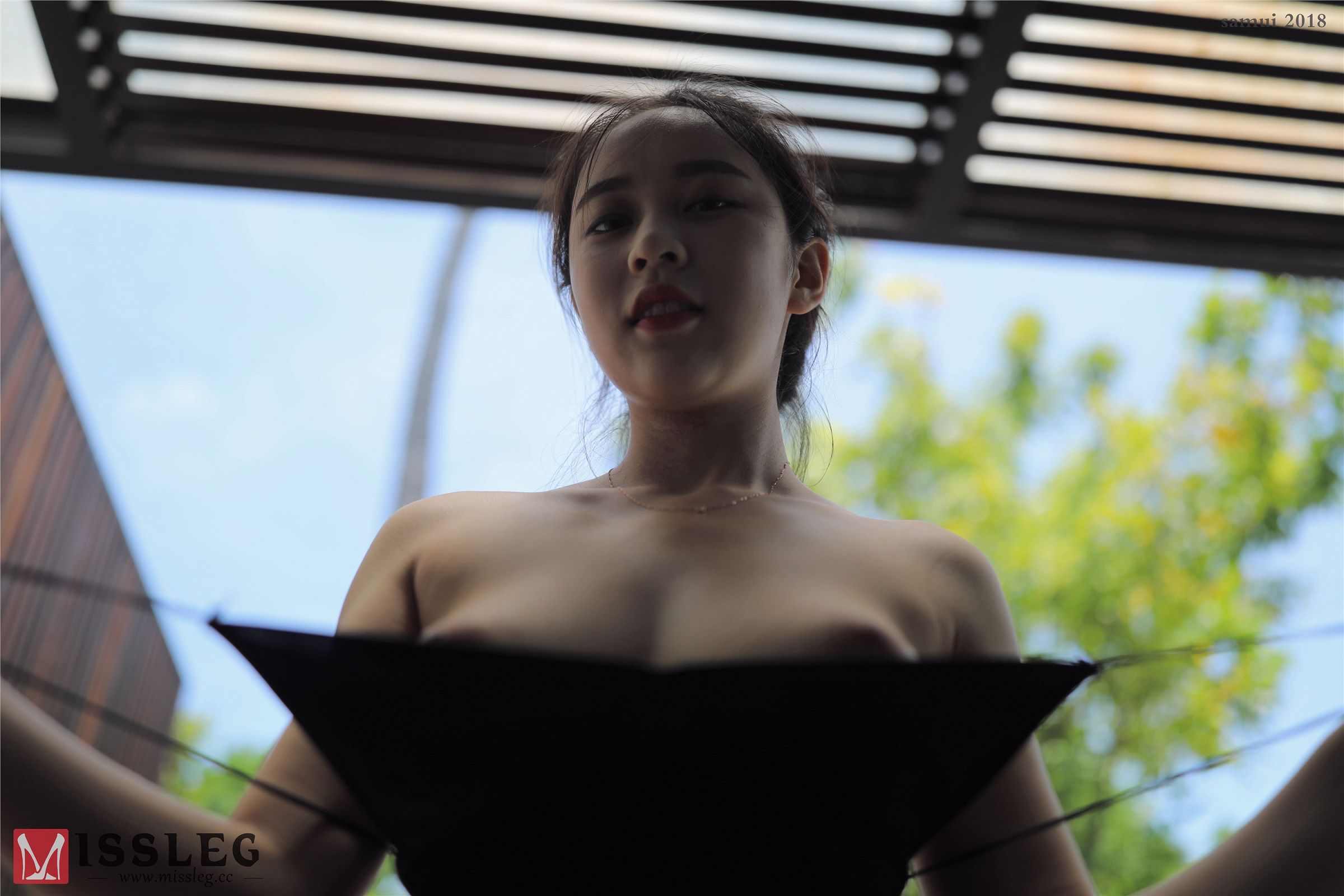 图片[31]-[MISSLEG蜜丝] 苏梅岛旅拍众筹系列 L001 牛仔短裤 乔依琳-六色网