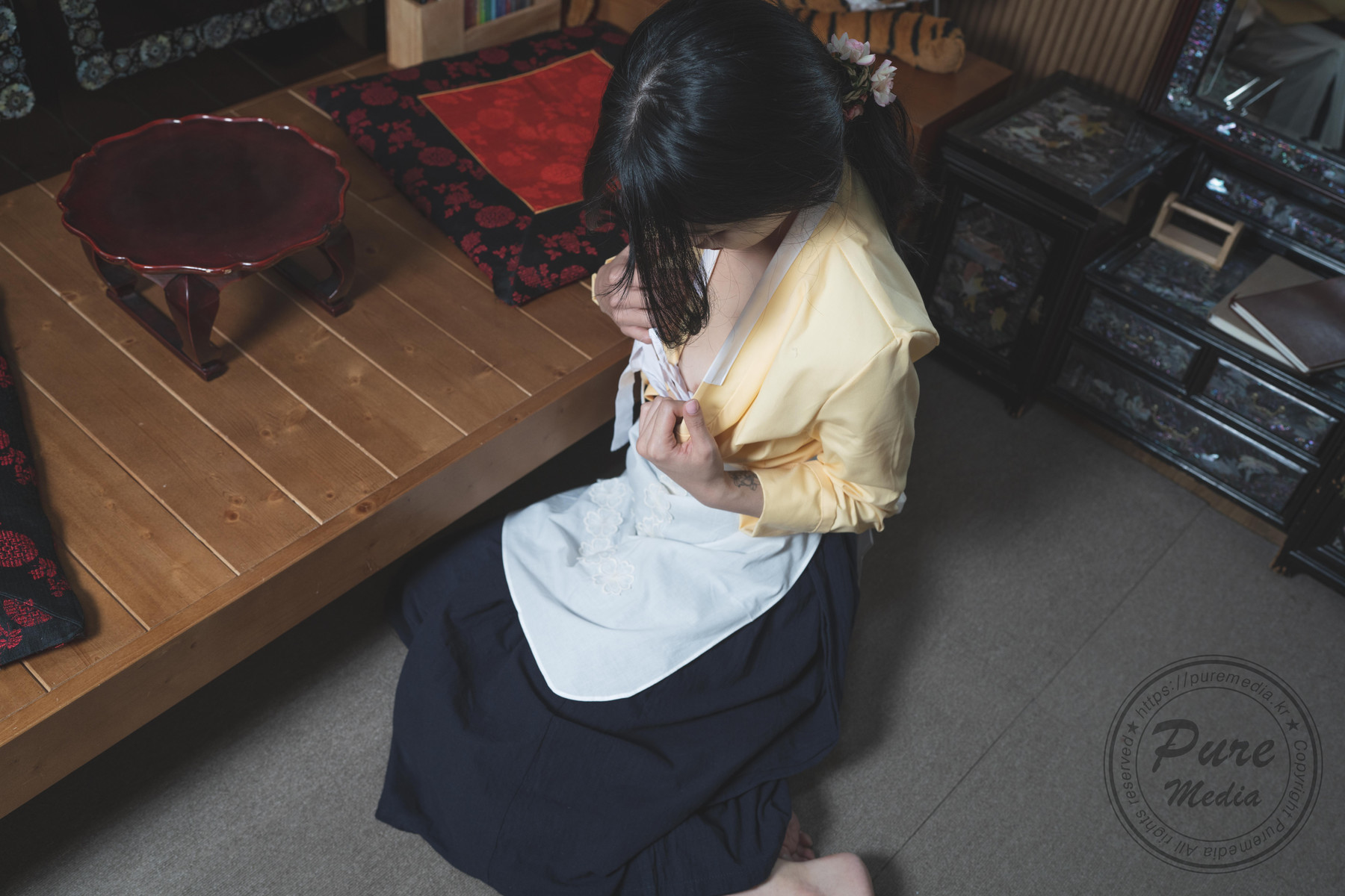Yeha 예하, [PURE MEDIA] Vol.210 누드 디지털화보 Set.01 15