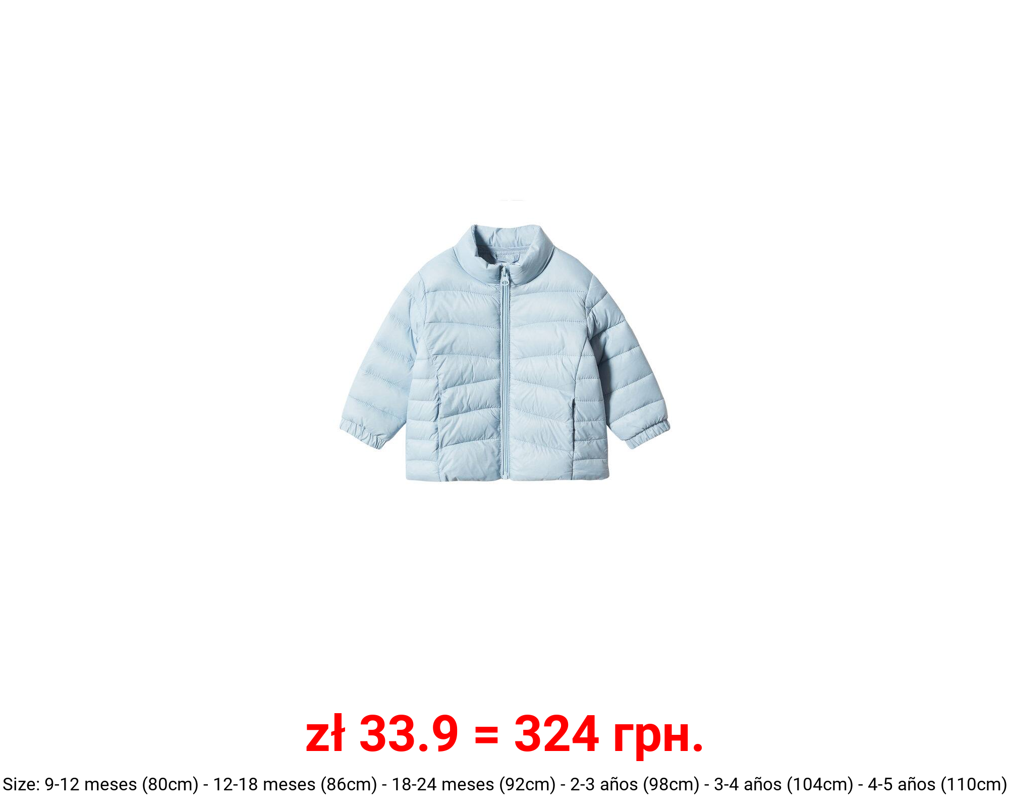 Anorak acolchado cremallera