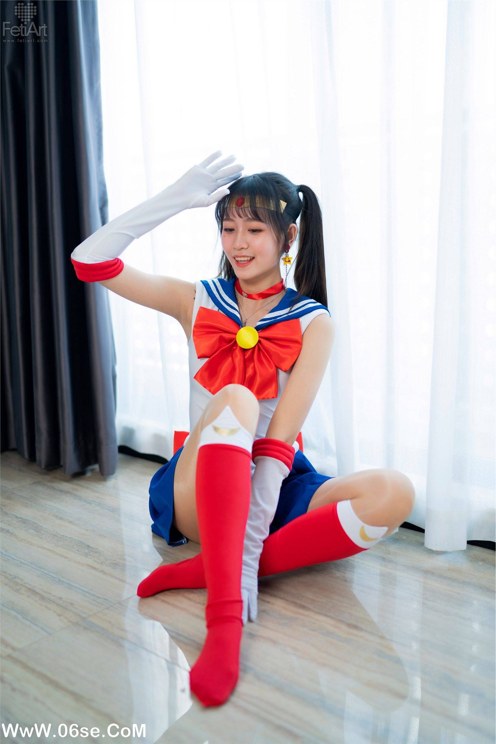 图片[9]-[FetiArt尚物集] NO.00038 Sailor Moon MODEL-Mmi-六色网