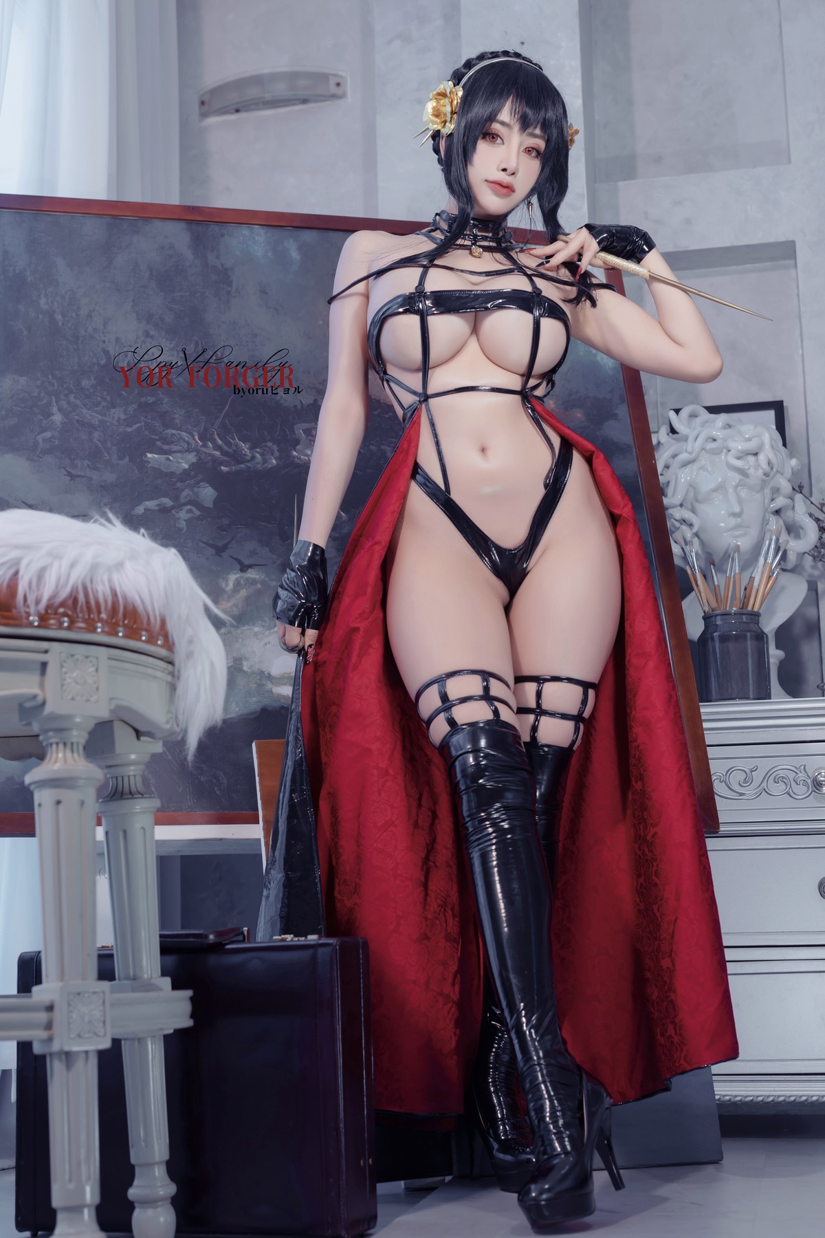 Cosplay 日本性感萝莉Byoru Yor Thorn Princess 17