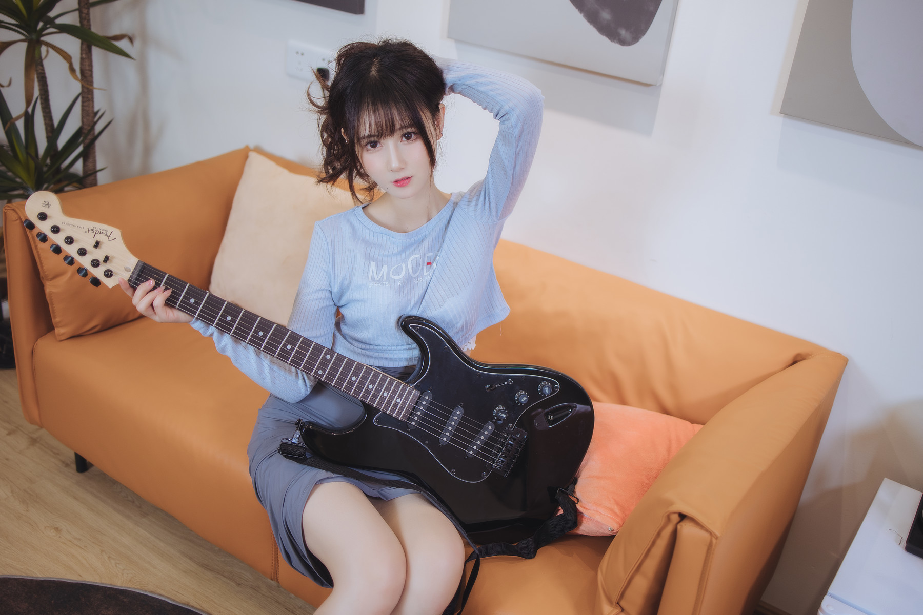 Cosplay 羽生三未 吉他妹妹 16