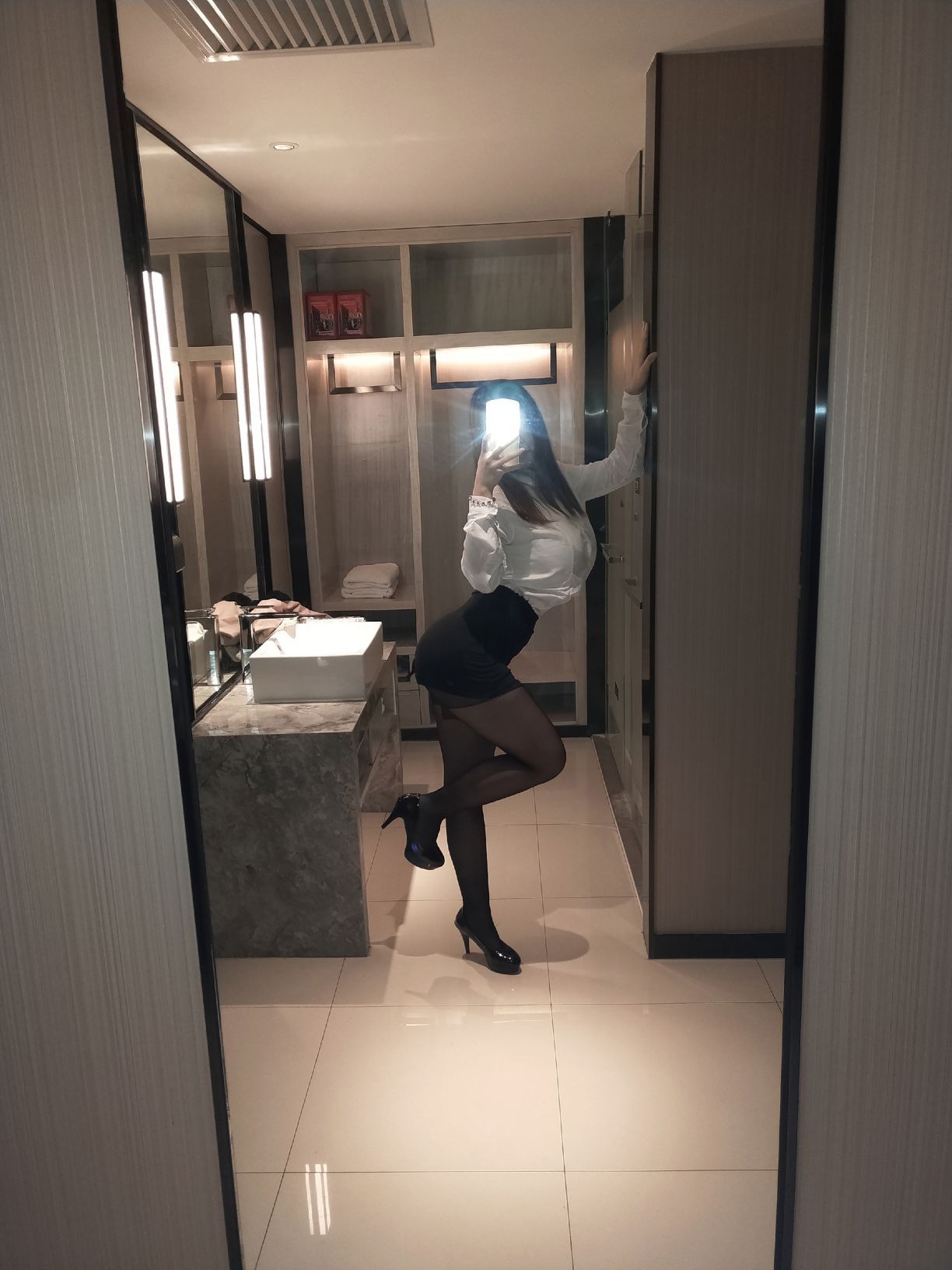 无颜小天使 OL不想加班 35