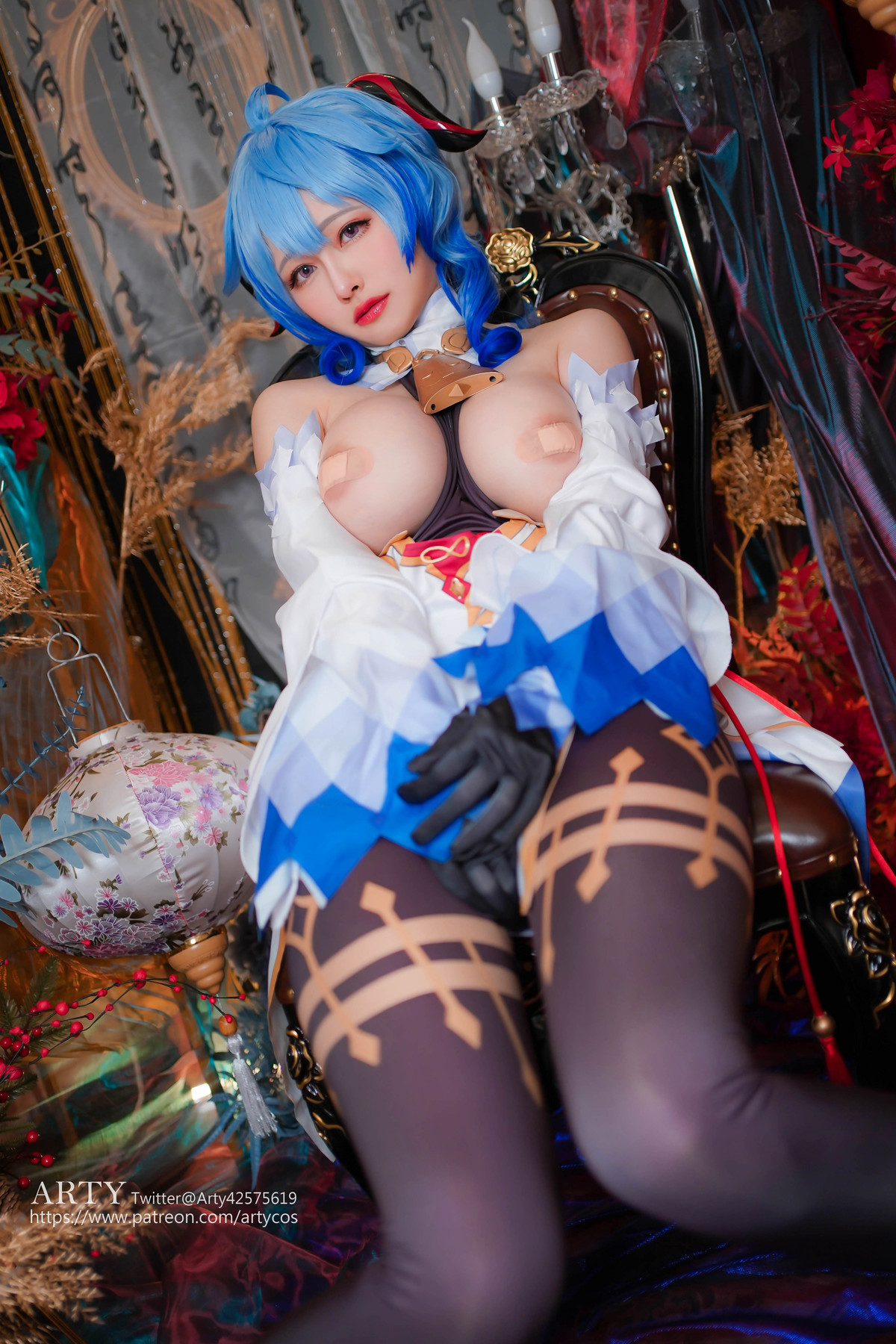 Arty亞緹 Cosplay 甘雨 Ganyu 30