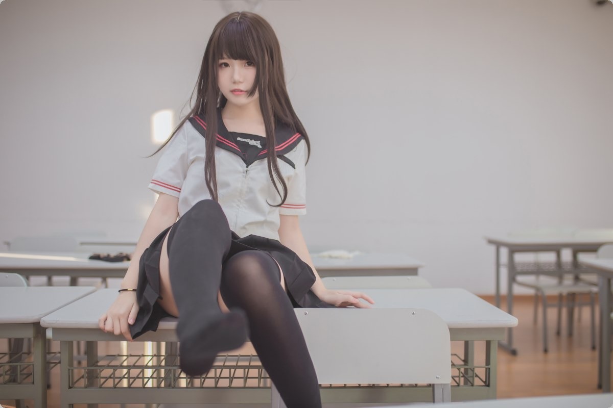 [Cos]宅夏 - 黑丝JK [39P] 27
