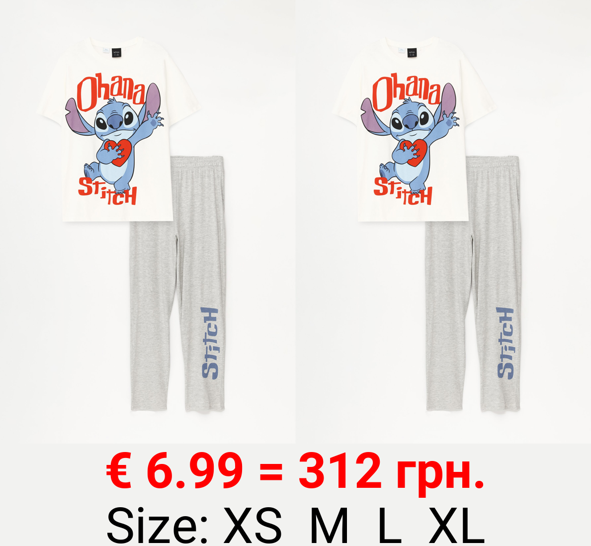 Men | Stitch ©Disney family pyjamas