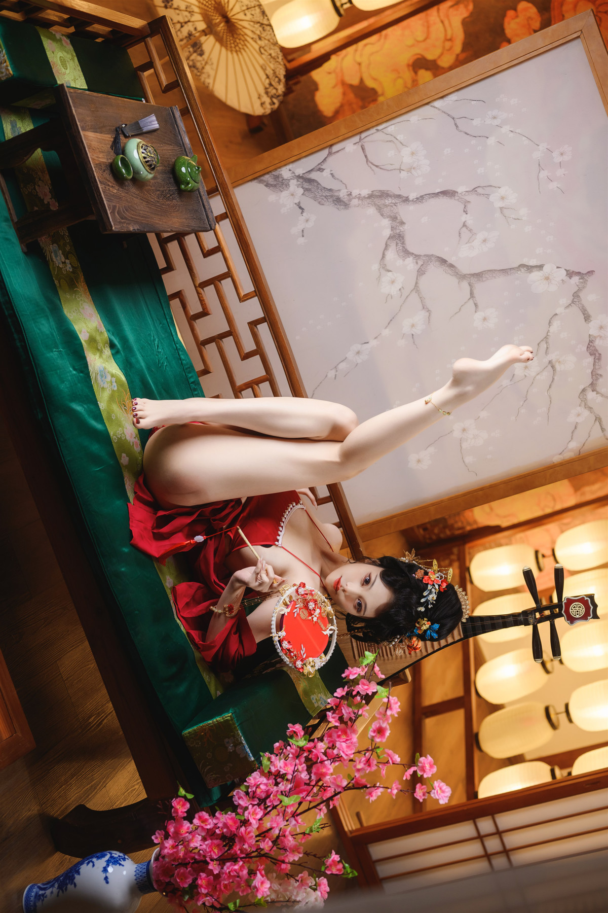 Cosplay 蜜汁猫裘Mizhimaoqiu 唐宫夜宴 10