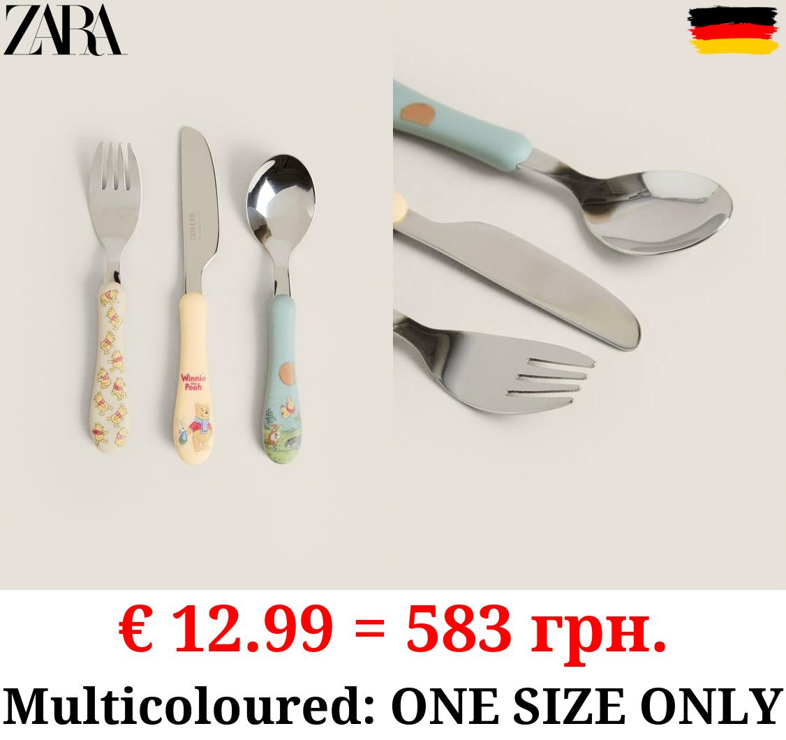 WINNIE THE POOH CHILDREN’S CUTLERY SET (SET OF 3)