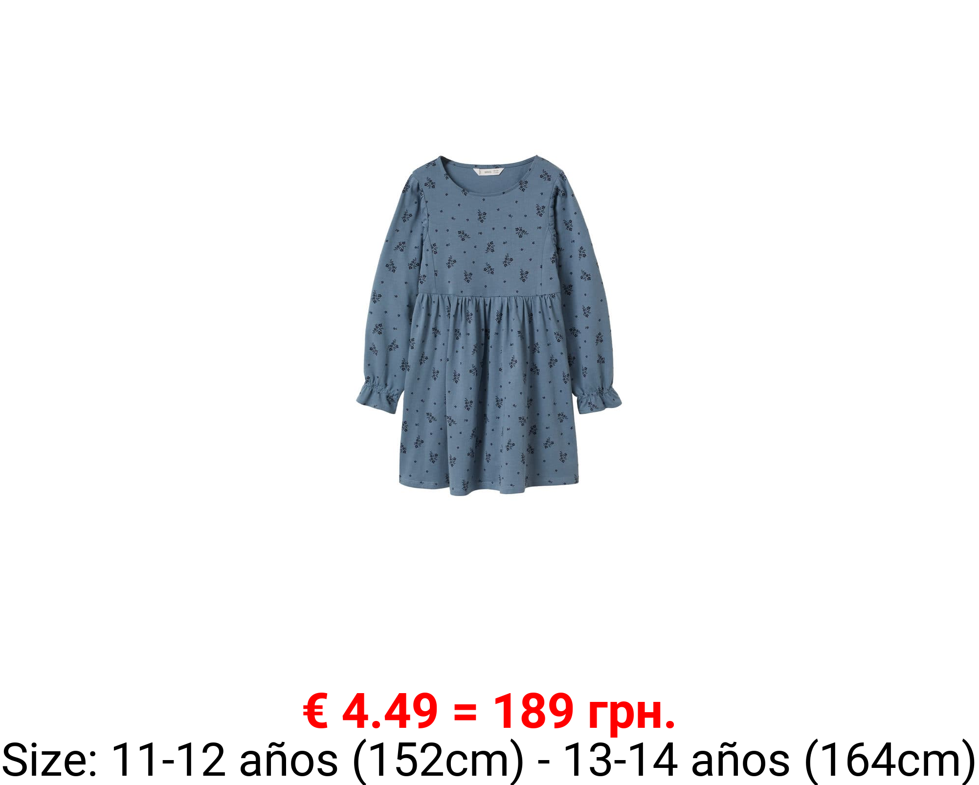 Vestido estampado floral