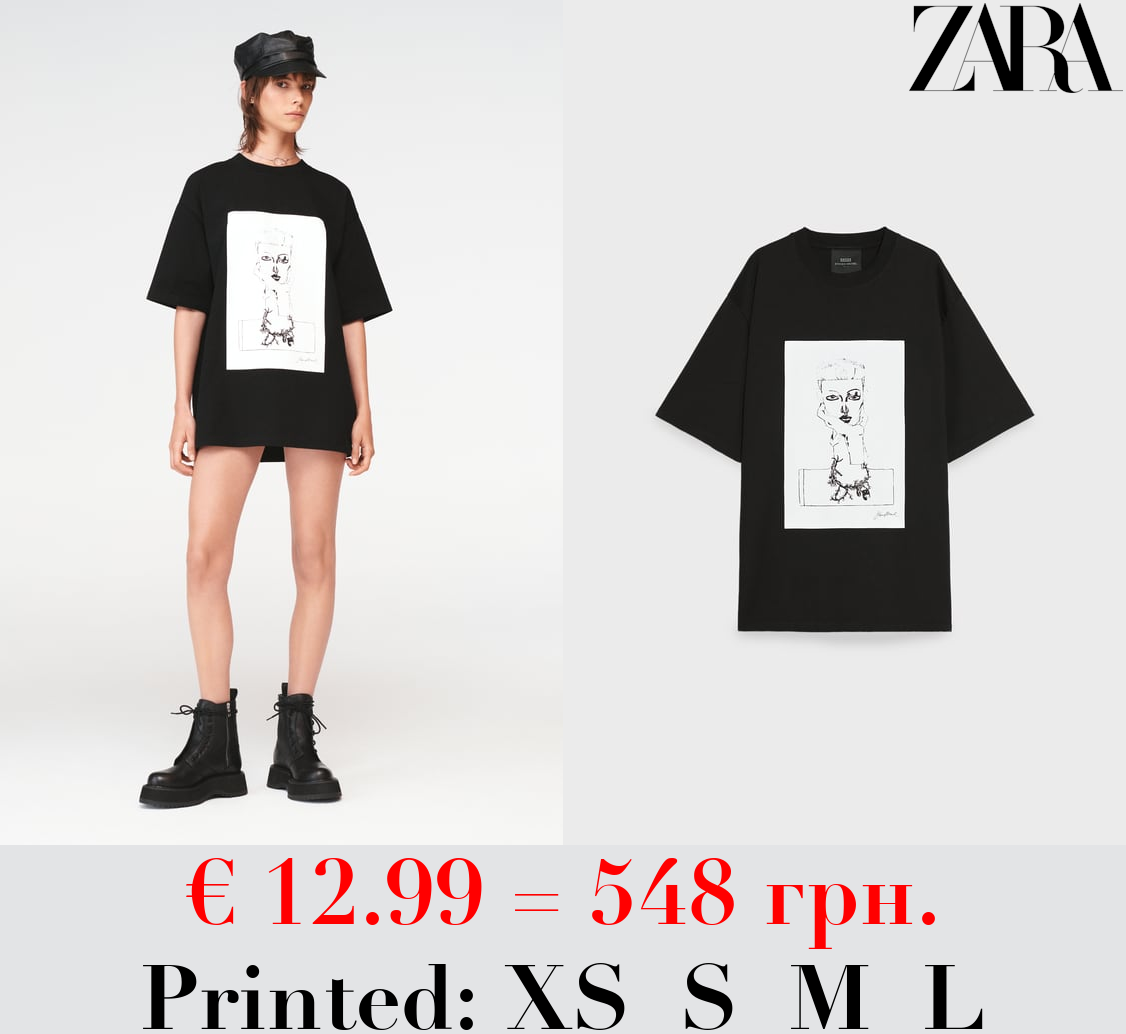 STEVEN MEISEL PRINT T-SHIRT