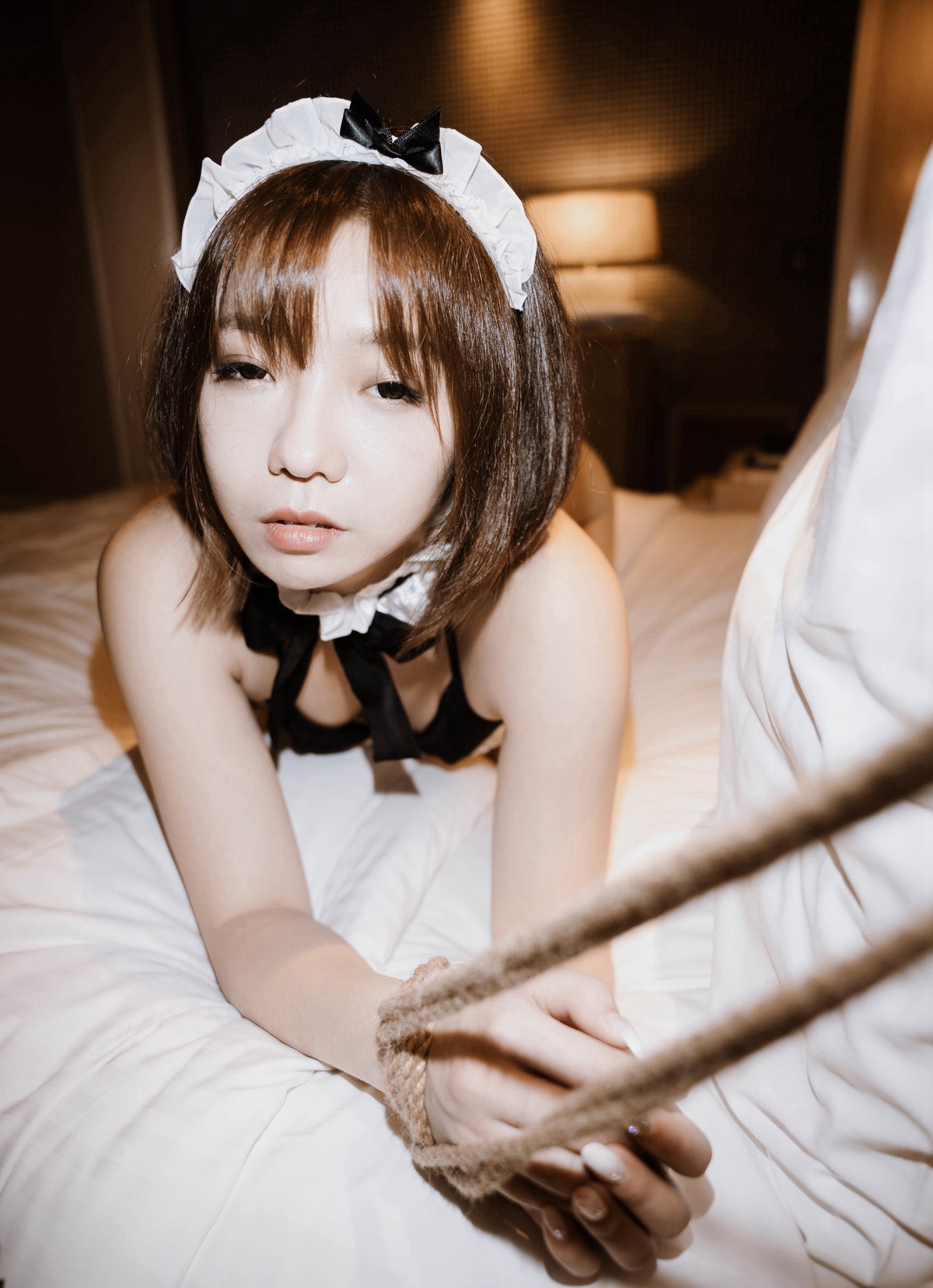 JVID精品 四点全开单点性玩物美尻钟点女仆 玩具 束缚 性玩物 丝袜淫穴爆表 Set.02 60