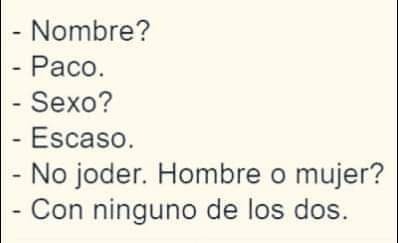 Cuando no follas y lo confundes todo