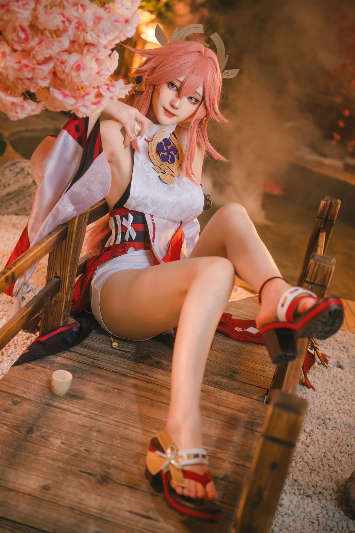 蛋黄mayo Cosplay 八重神子 6
