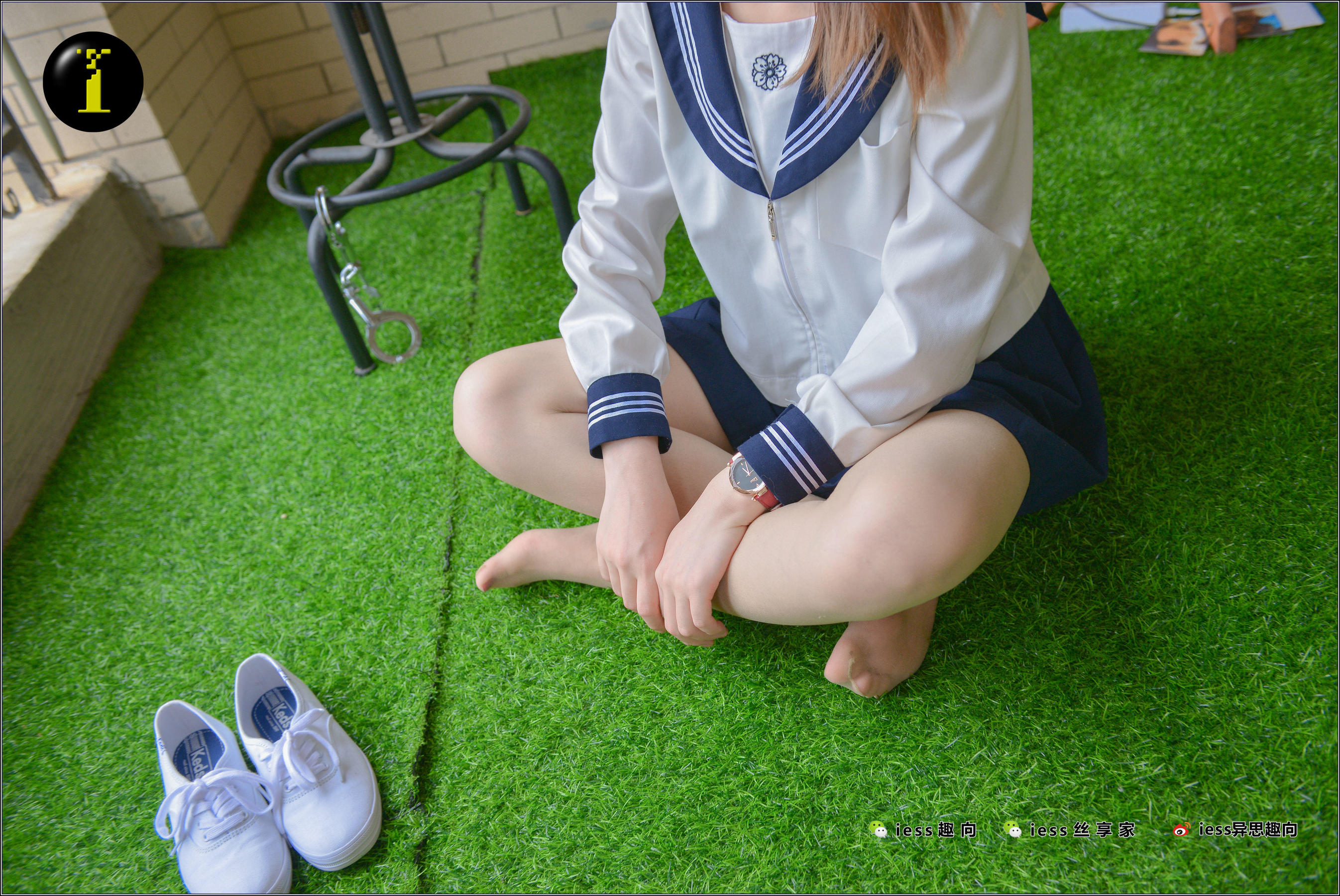 [IESS普惠集]_007_模特广炎_《JK服与小白鞋》-写真图集共84P 8
