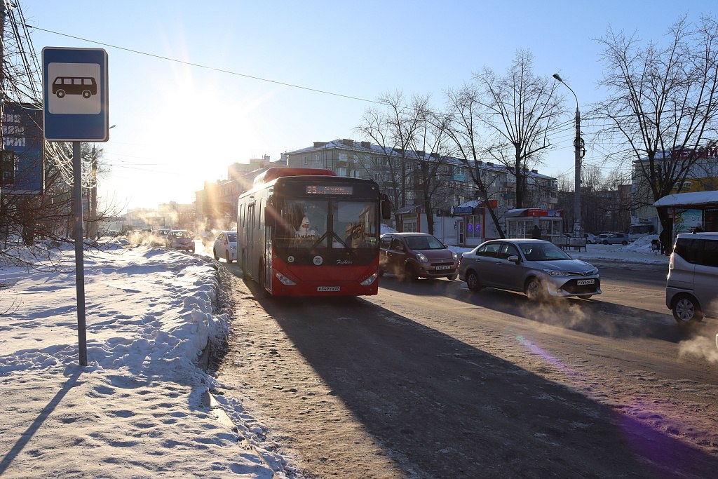 Контроль за работой общественного транспорта ведёт мэрия Хабаровска